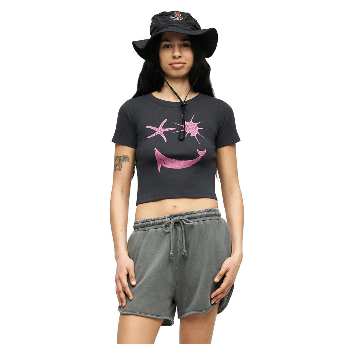 SANTA CRUZ HAPPY PLACE WOMAN T-SHIRT