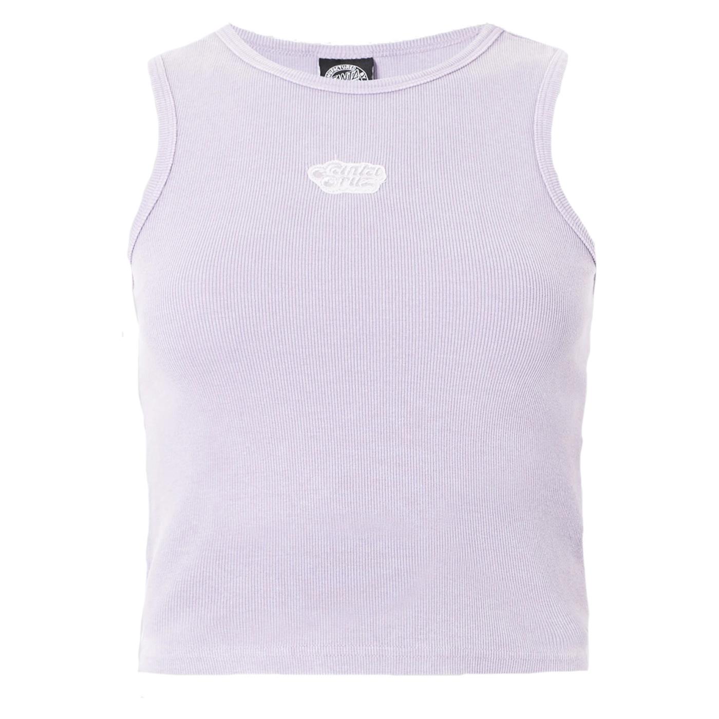 SANTA CRUZ GROOVY STACK WOMAN TANK - Lilla - vista 4