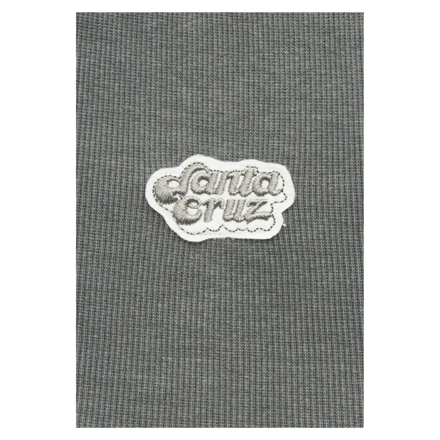 SANTA CRUZ GROOVY STACK WOMAN TANK - Grigio scuro - vista 3
