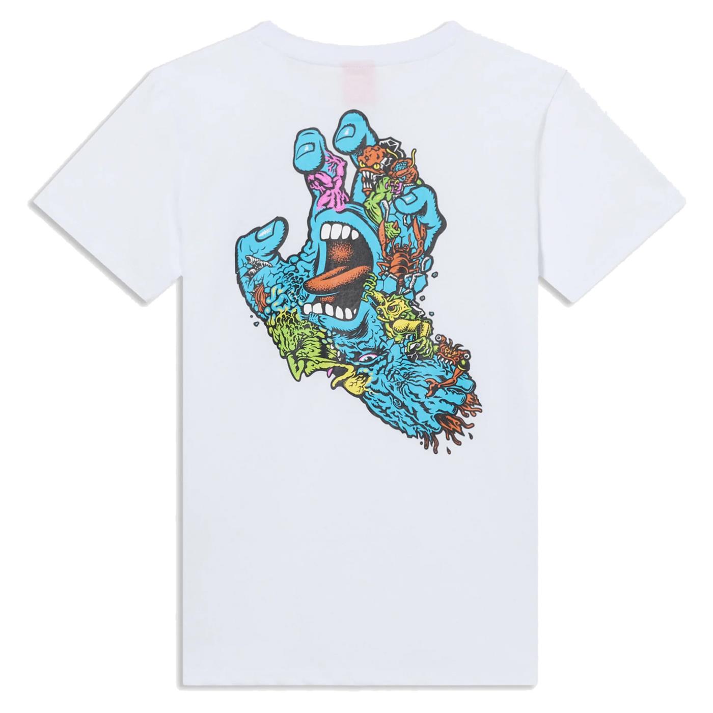 SANTA CRUZ JR ROSKOPP SCREAMING FIVE - Bianco - vista 2