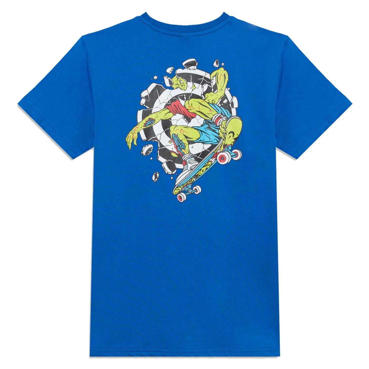 SANTA CRUZ JR ROB SMASHER T-SHIRT - Blu Royal - vista 2