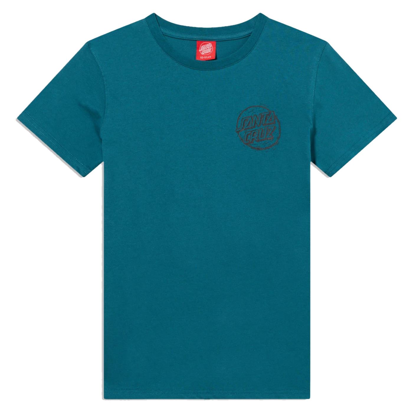 SANTA CRUZ JR STAMPED OPUS CAMO - Turchese - immagine principale