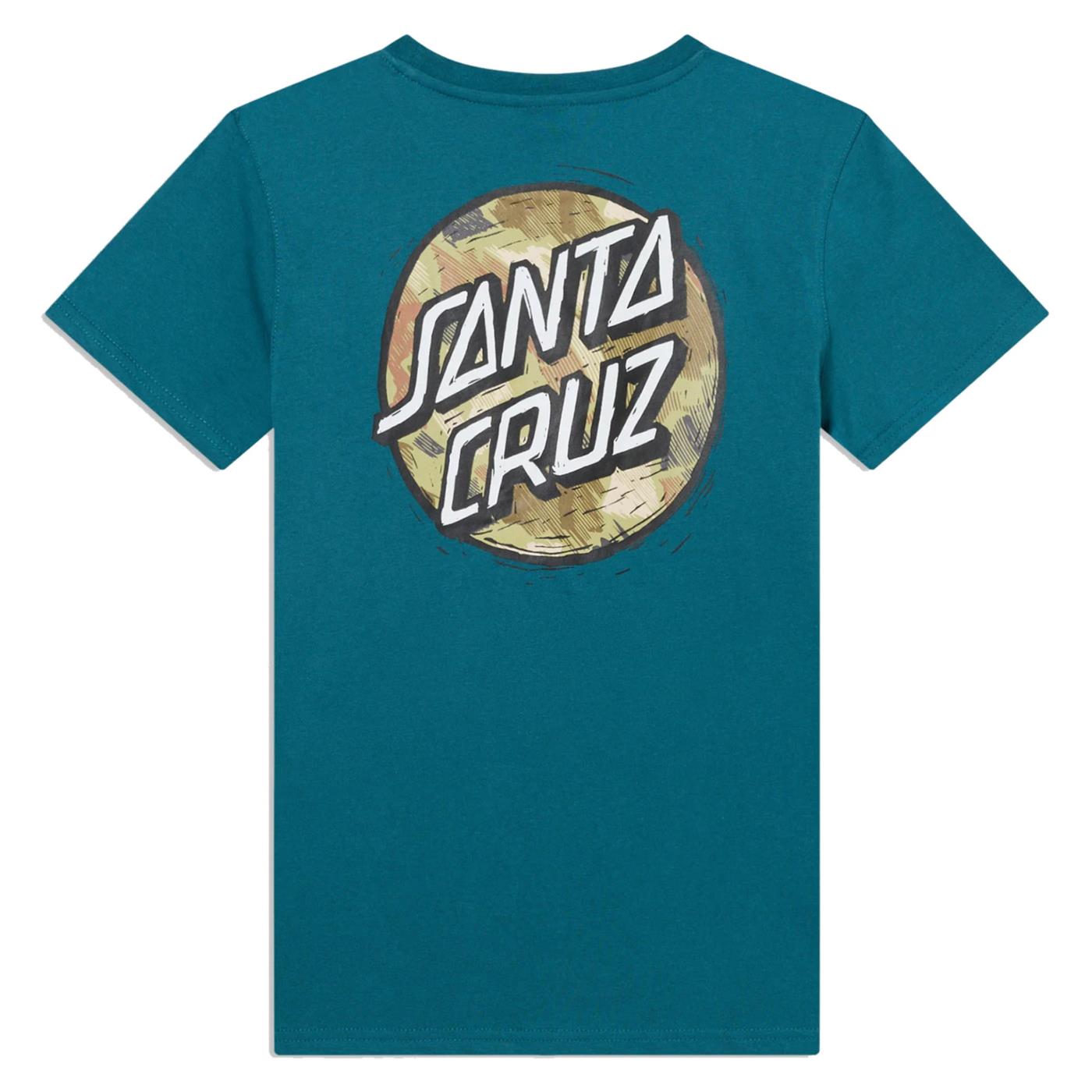 SANTA CRUZ JR STAMPED OPUS CAMO - Turchese - vista 2
