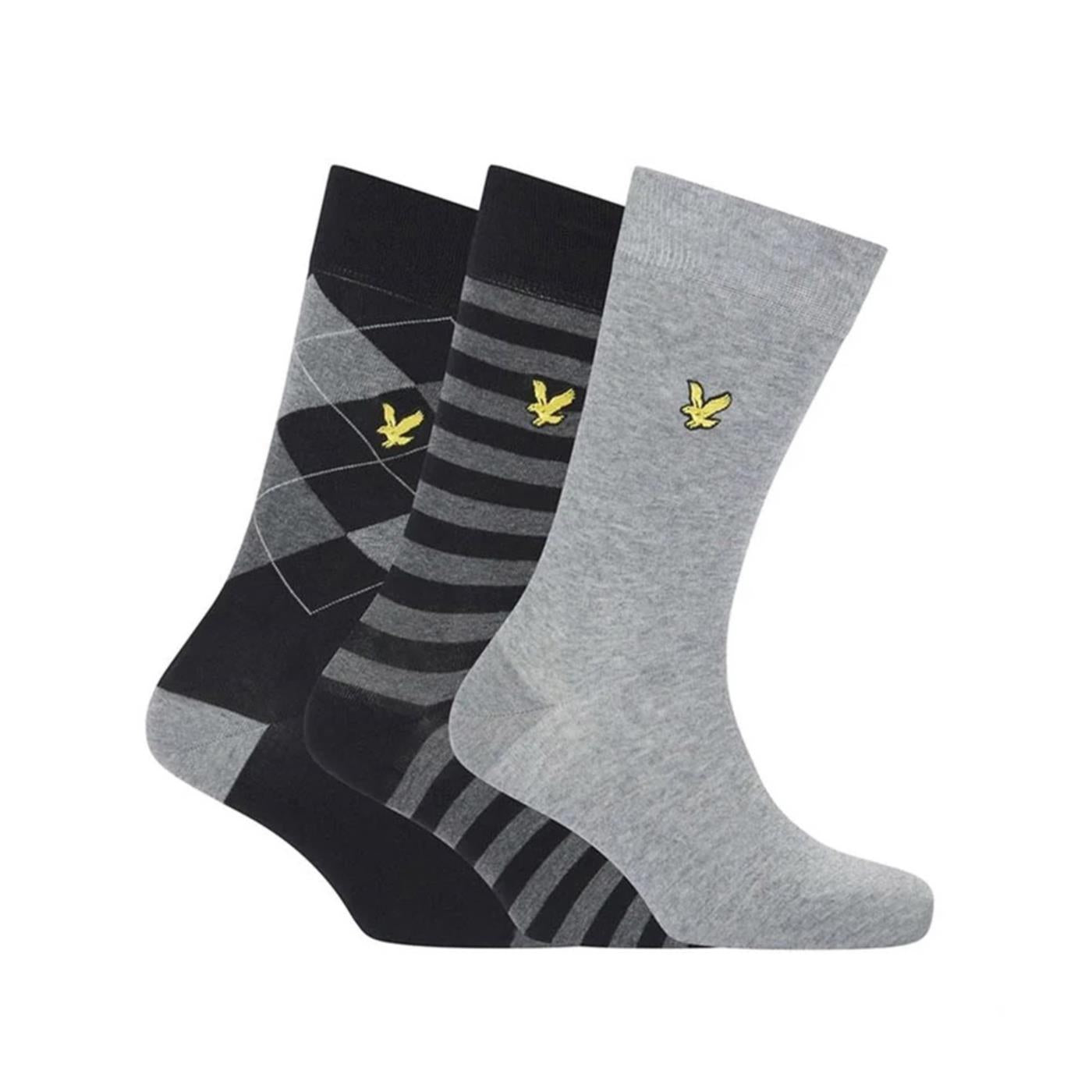 LYLE & SCOTT FLANDERS 3 PACK SOCKS