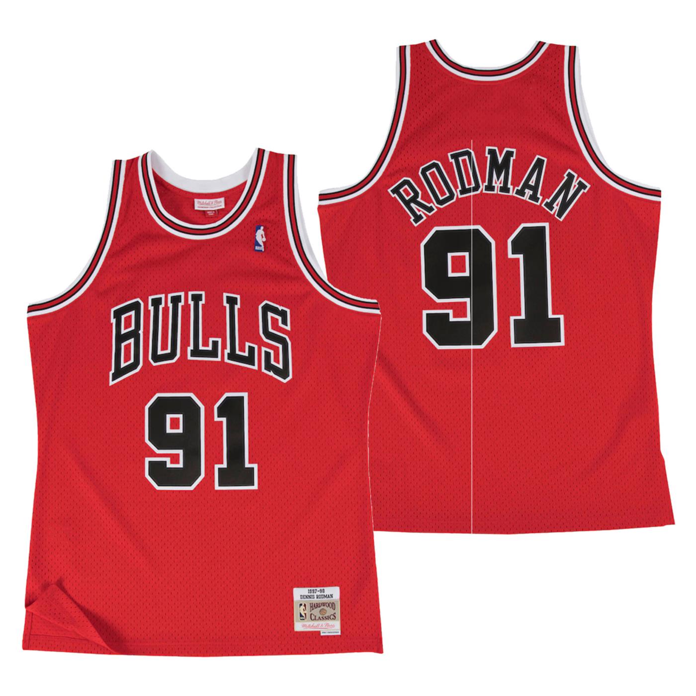 MITCHELL & NESS BULLS - DENNIS RODMAN