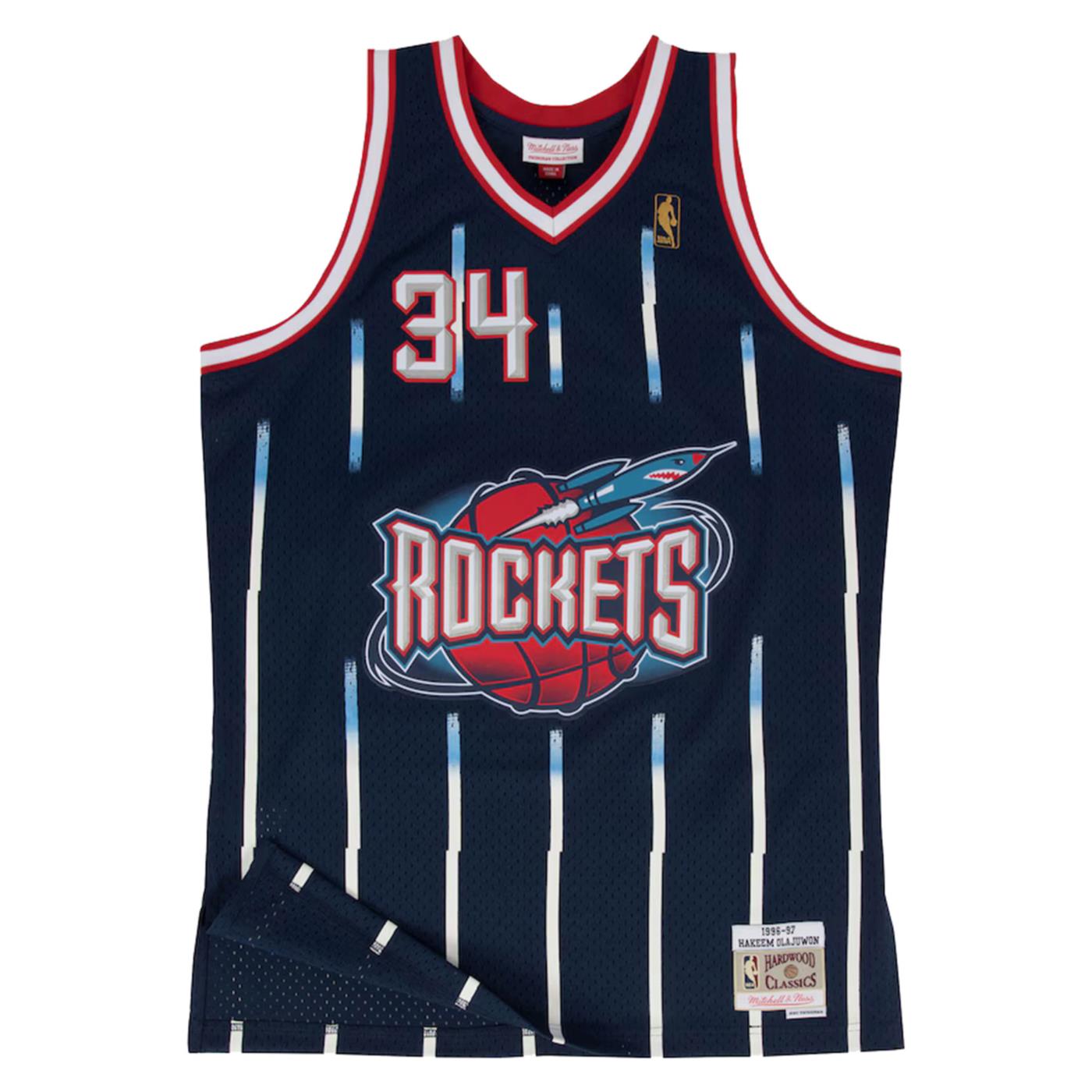 MITCHELL & NESS ROCKETS - HAKEEM OLAJUWON