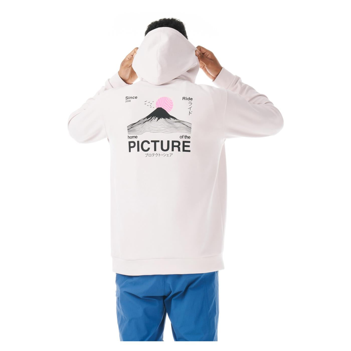 PICTURE PLURIS TECH HOODIE - Rosa - vista 2