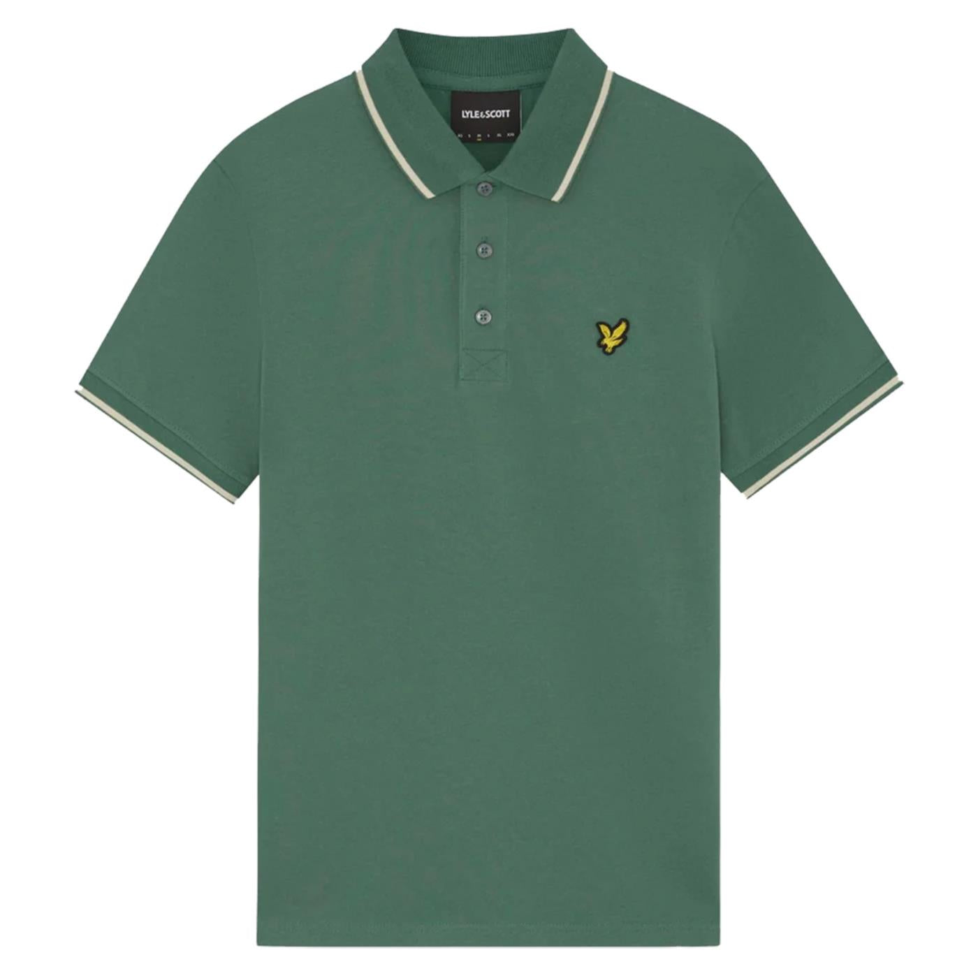 LYLE & SCOTT TIPPED POLO SHIRT - Verde - immagine principale