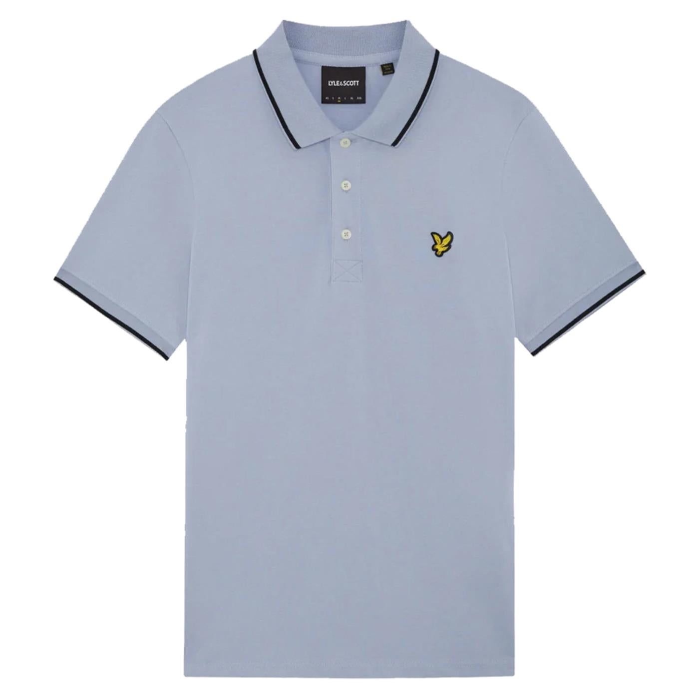 LYLE & SCOTT TIPPED POLO SHIRT - Azzurro - immagine principale