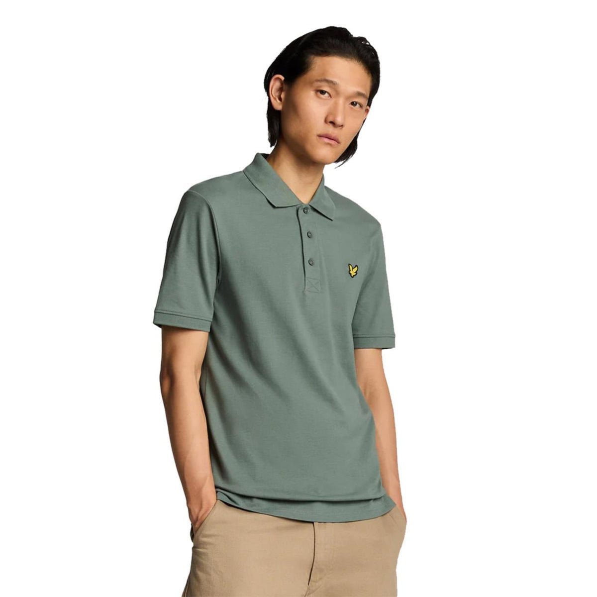 LYLE &amp; SCOTT PLAIN POLO SHIRT - seconda immagine