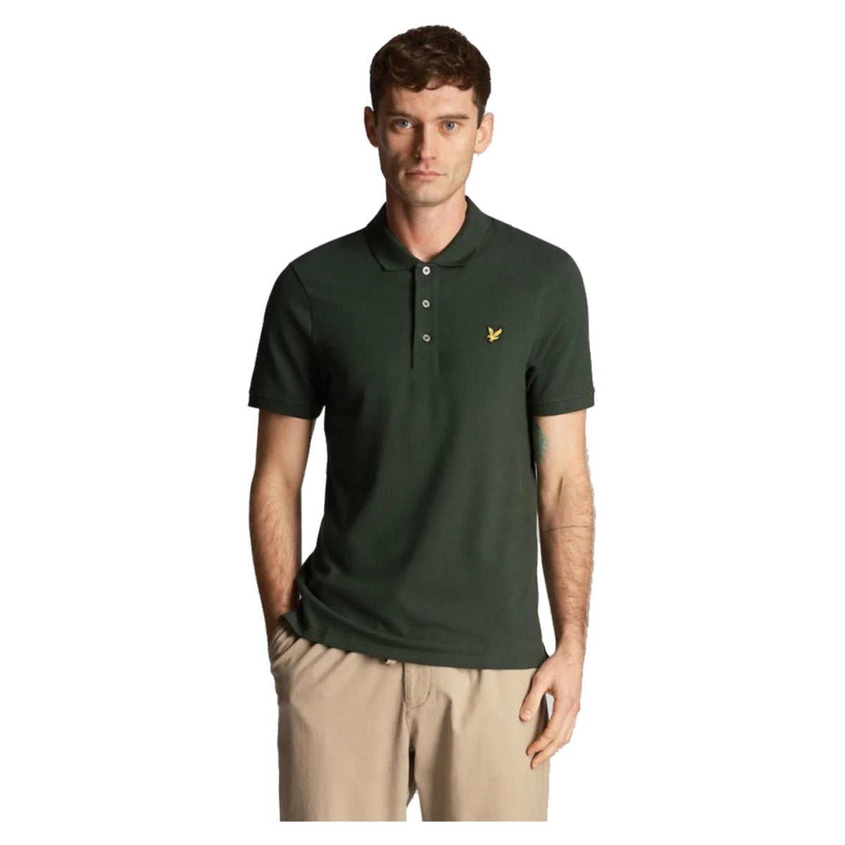 LYLE & SCOTT PLAIN POLO SHIRT