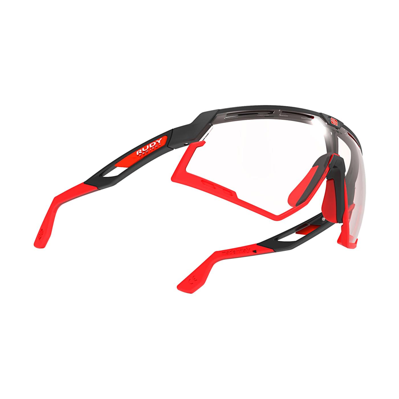 RUDY PROJECT DEFENDER BLK RED IMPACTX