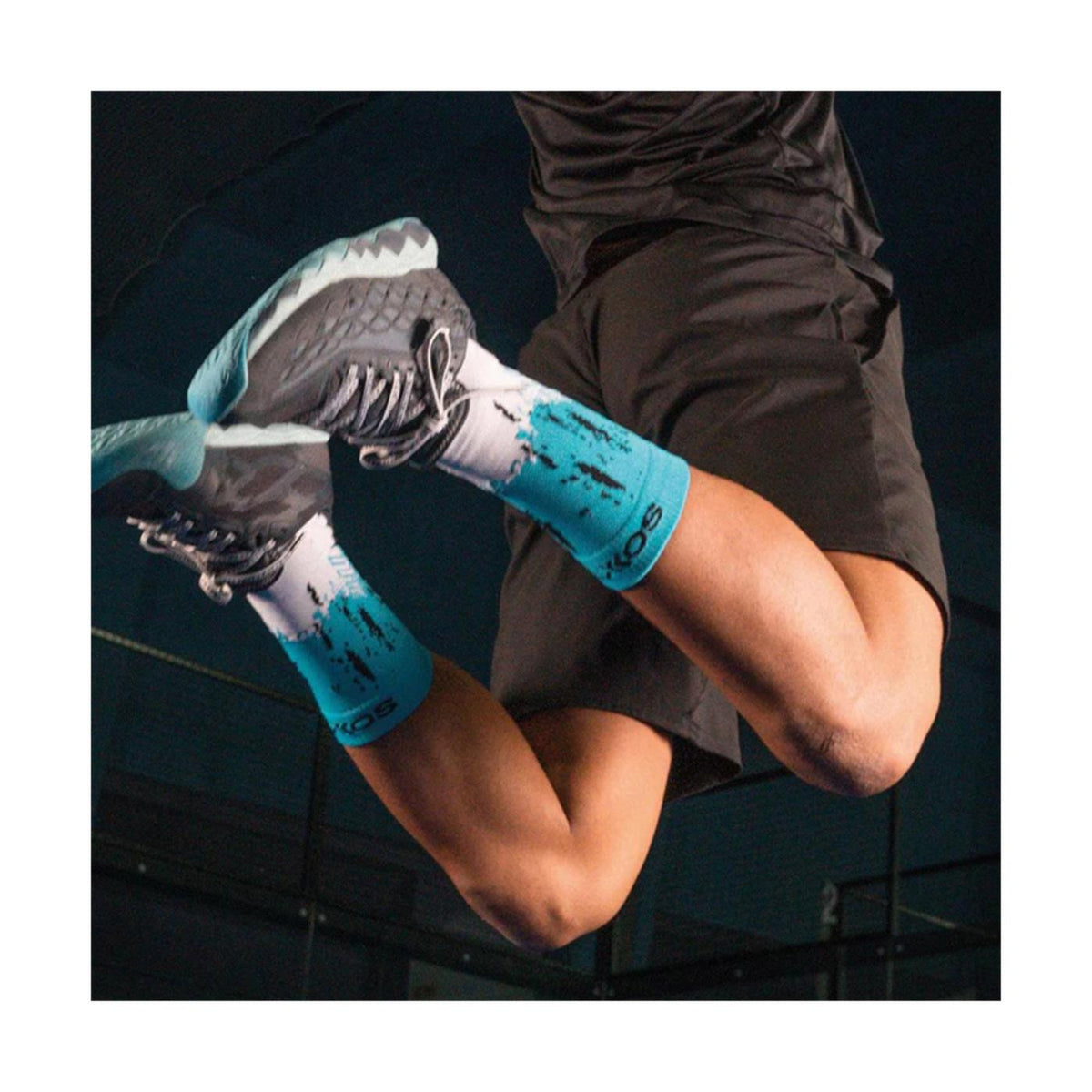 GEARXPRO - SOXPRO SOXPRO PADEL BLACK FUXIA - seconda immagine
