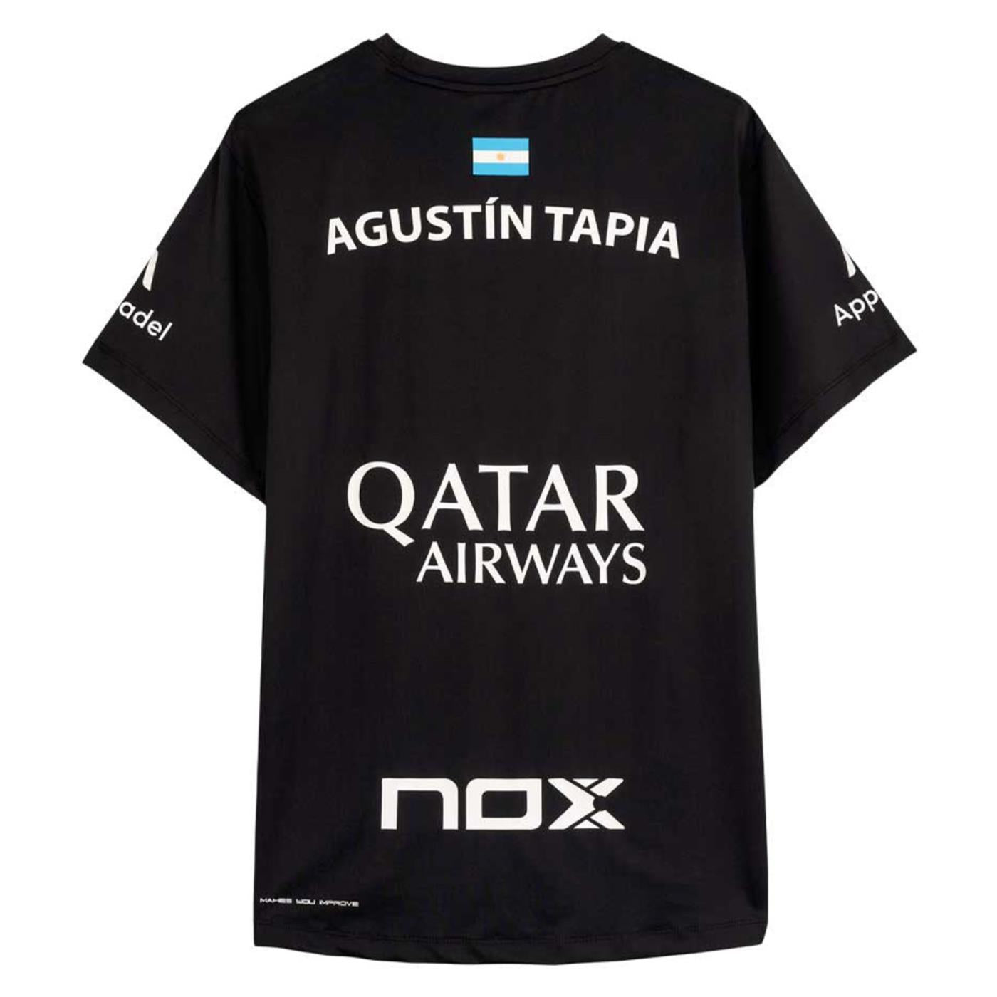 NOX TEE SS TAPIA SPONSOR BLK