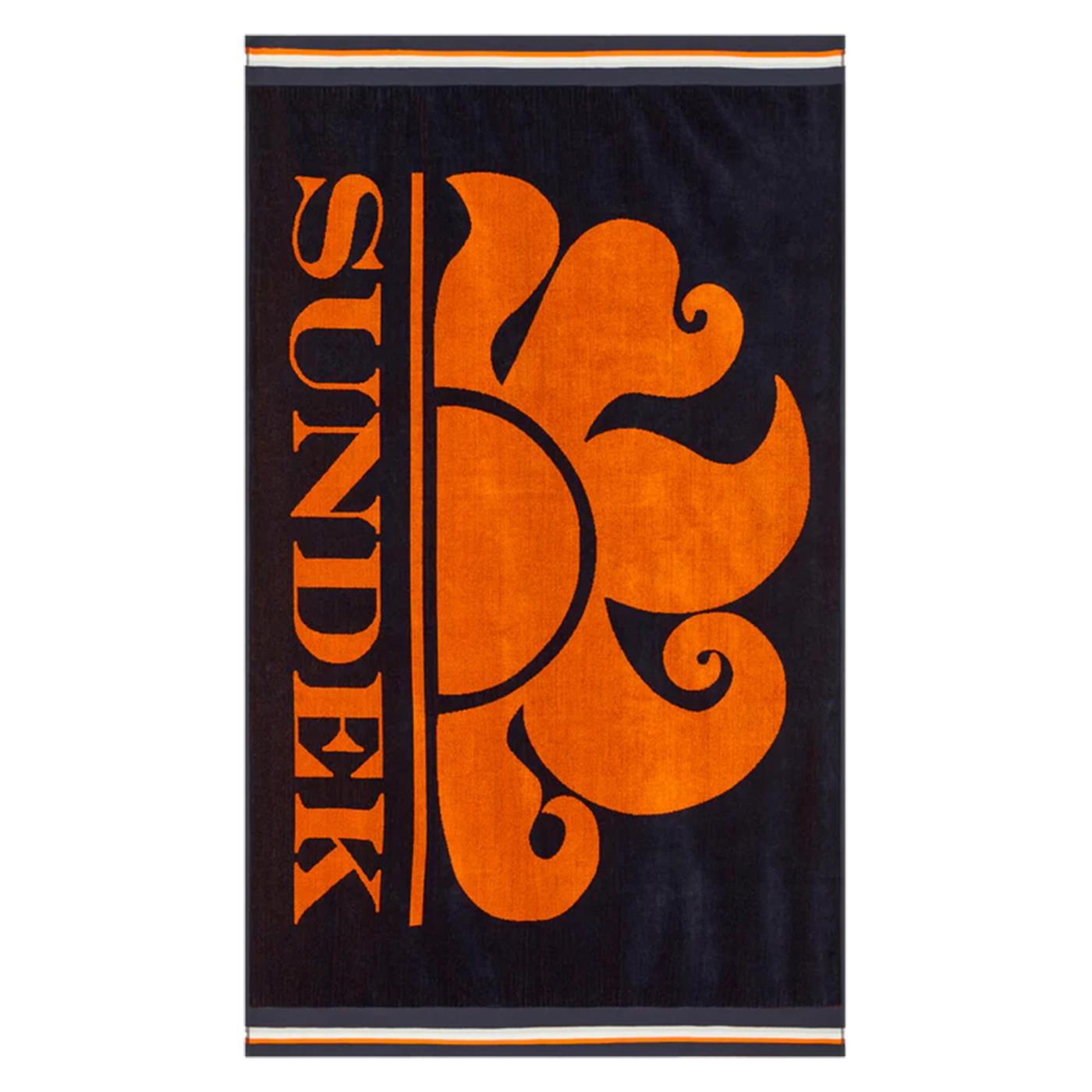 SUNDEK CLASSIC LOGO BEACH TOWEL - Blu - immagine principale