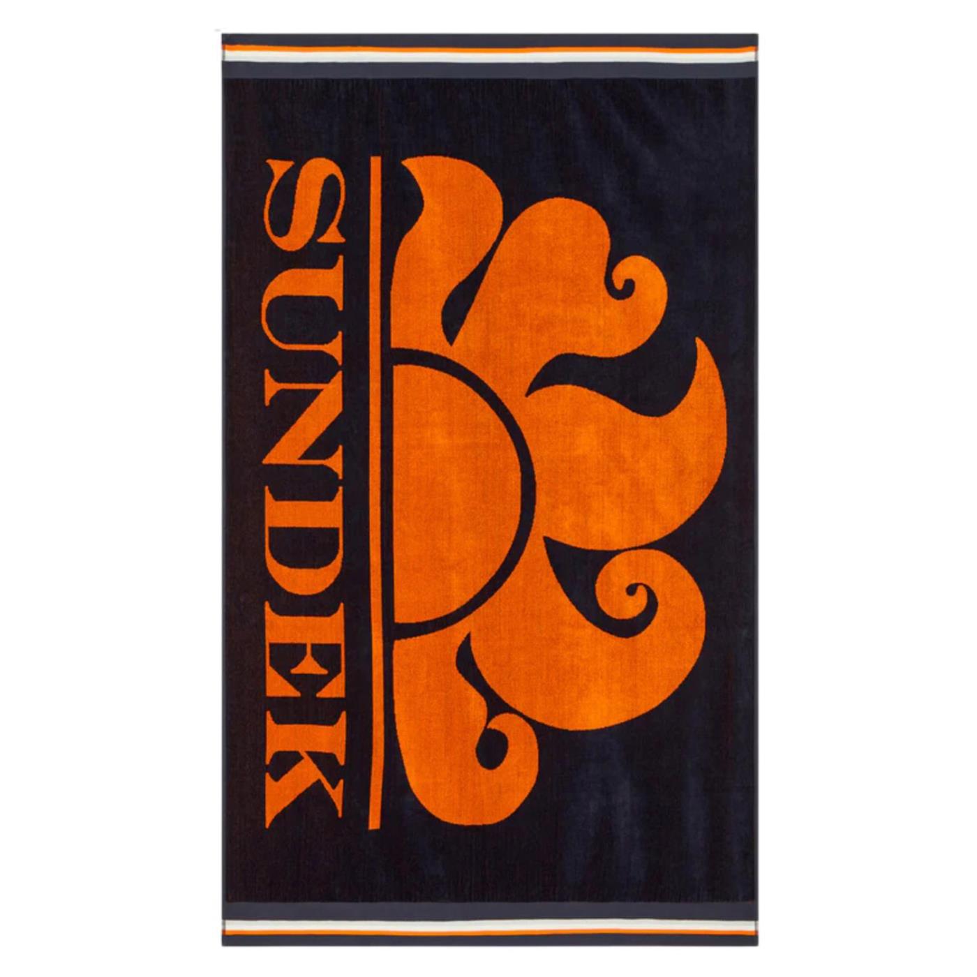 SUNDEK CLASSIC LOGO BEACH TOWEL - Blu - vista 2