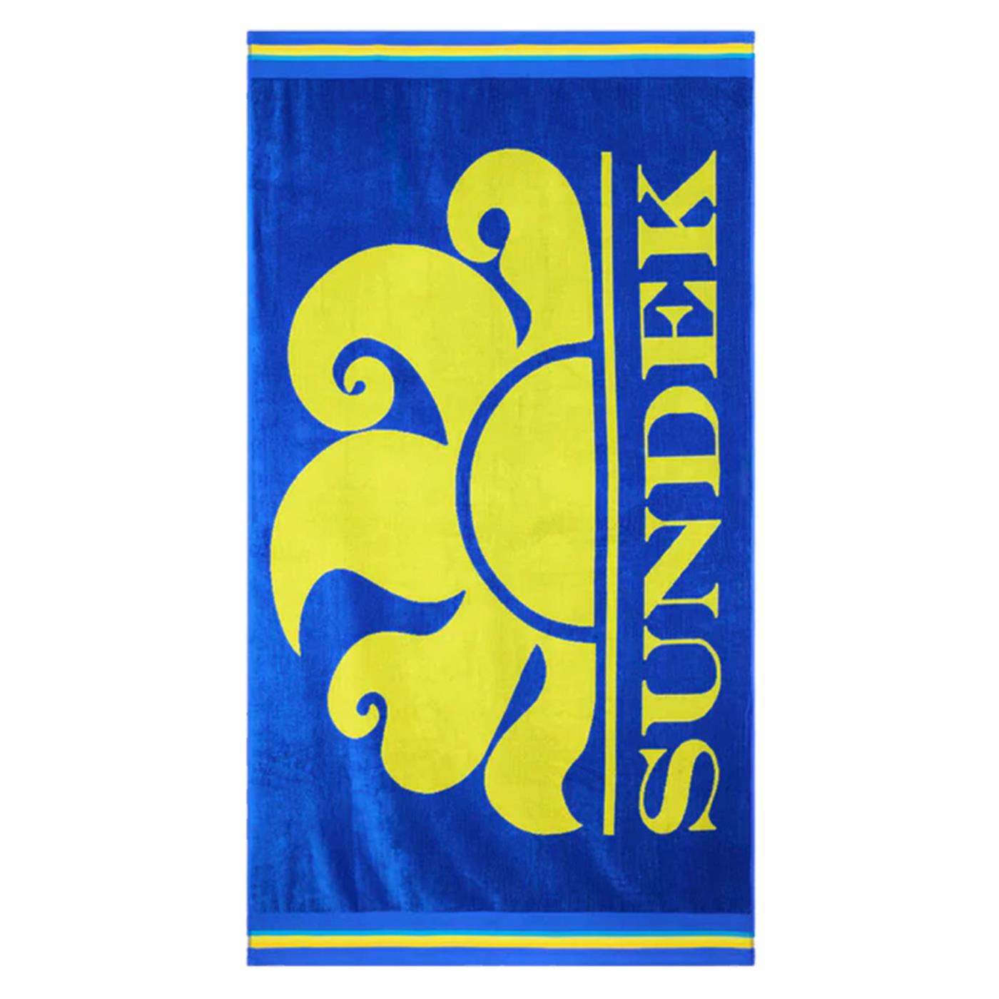 SUNDEK CLASSIC LOGO BEACH TOWEL - Blu - immagine principale