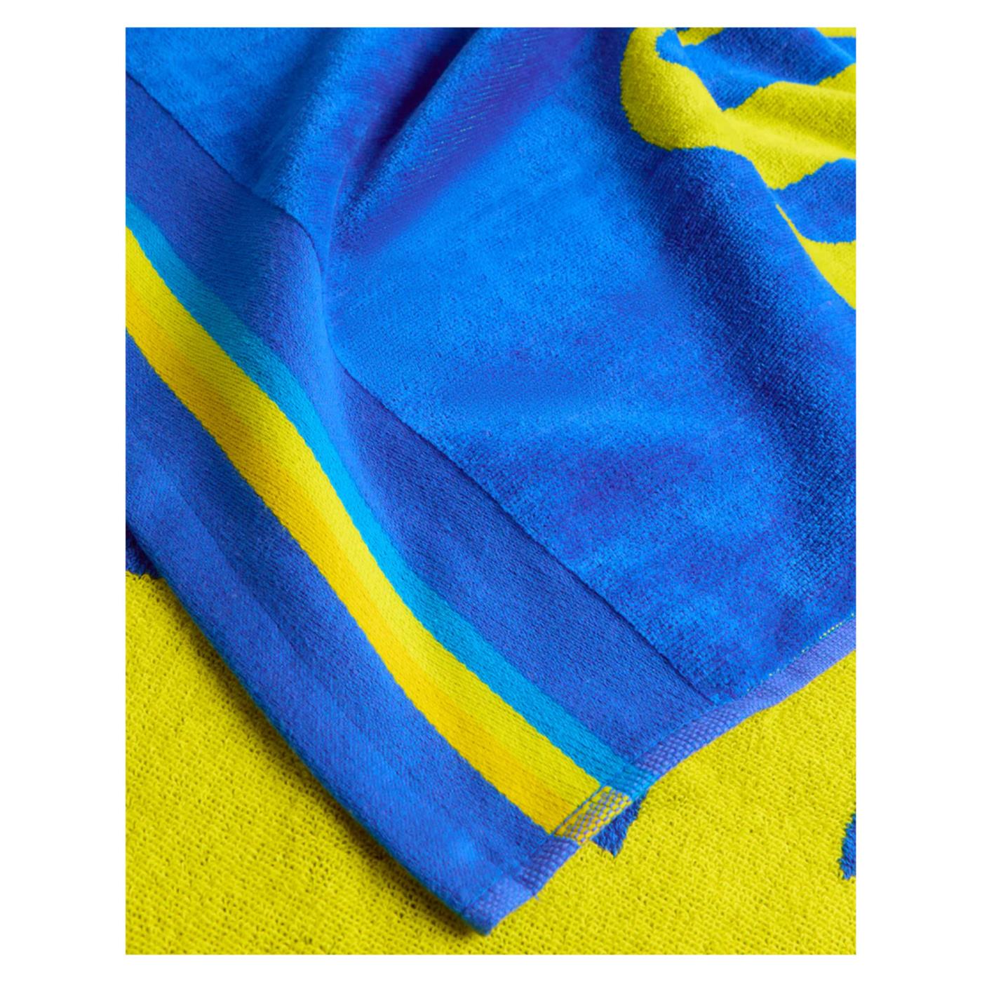 SUNDEK CLASSIC LOGO BEACH TOWEL - Blu - vista 4