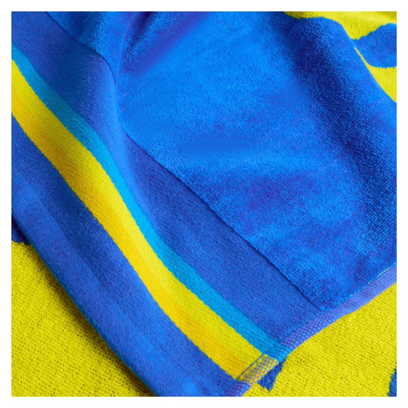 SUNDEK CLASSIC LOGO BEACH TOWEL - Blu - vista 5
