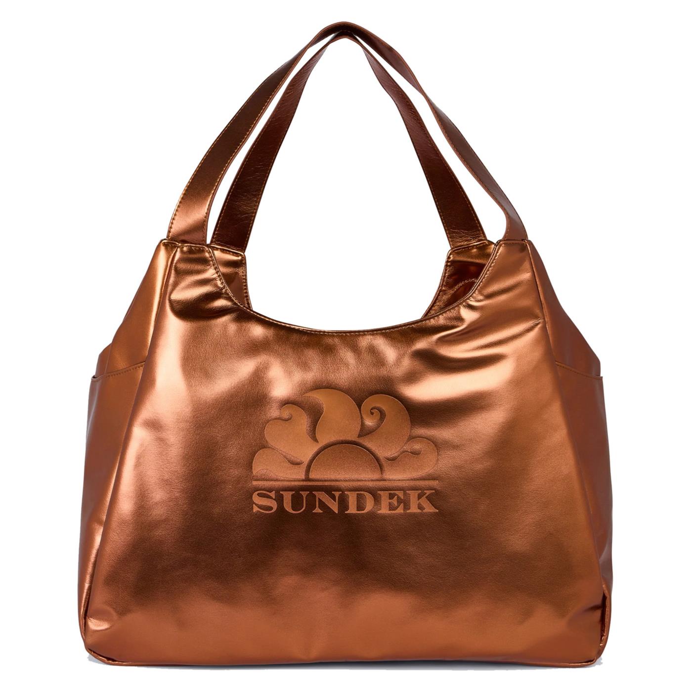 SUNDEK BORSA LAMINATED CHEL BAG - Bronzo - immagine principale