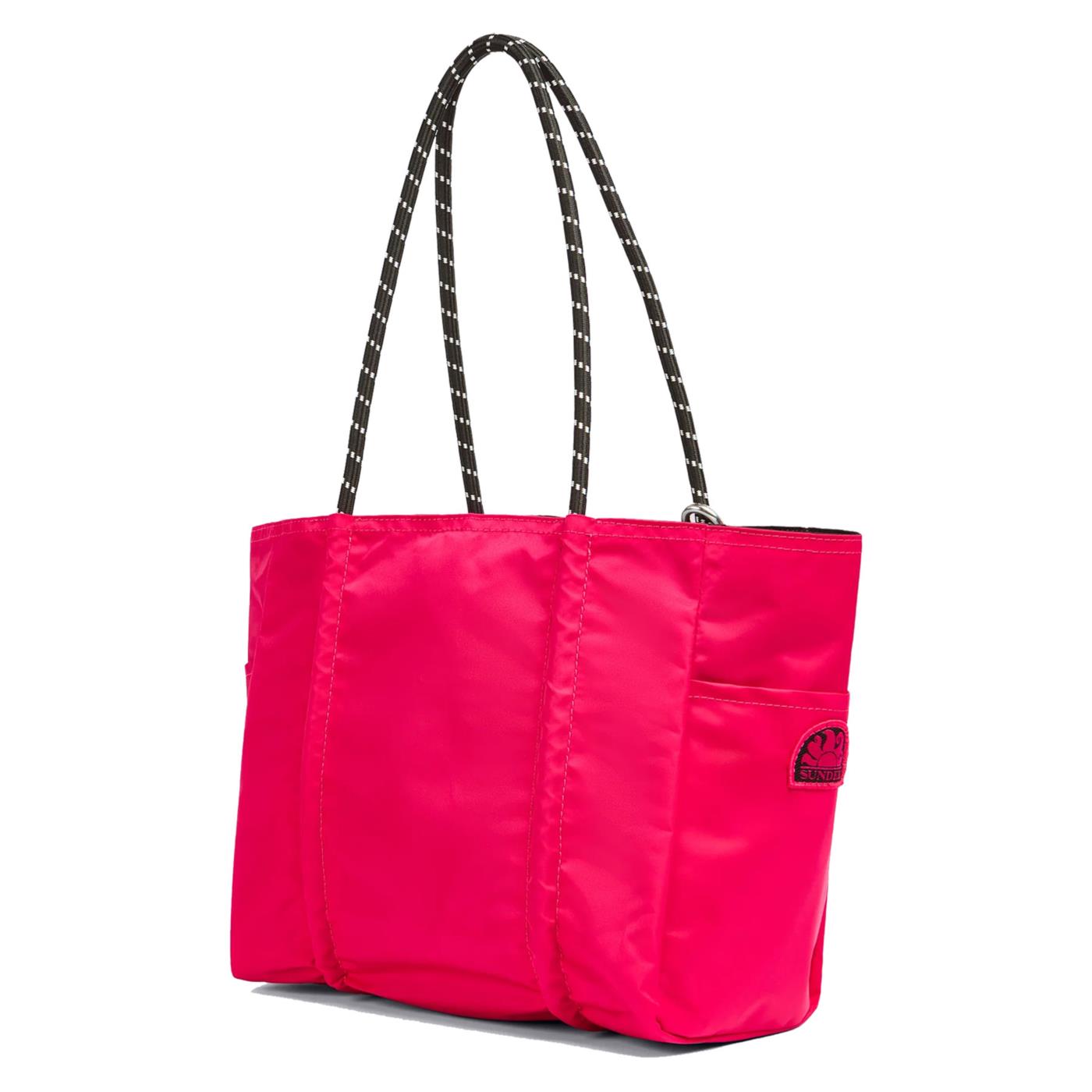 SUNDEK BORSA MEDIUM RUFFLED BAG - Fucsia - vista 2