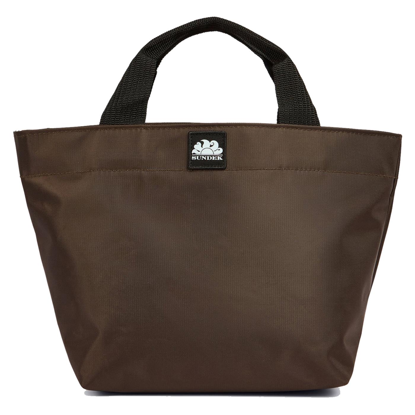 SUNDEK DEVIN SMALL TOTE BAG - Marrone scuro - immagine principale