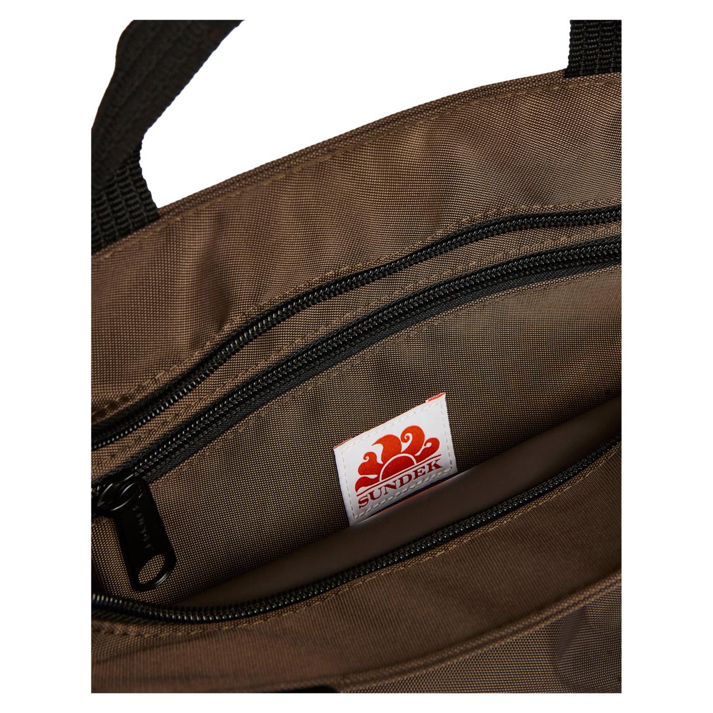SUNDEK DEVIN SMALL TOTE BAG - Marrone scuro - vista 3