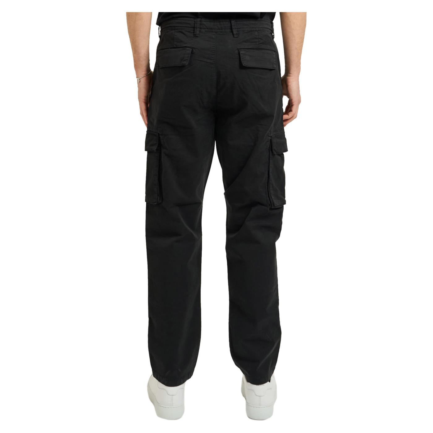 LYLE & SCOTT MAIN ROAD CARGO TROUSERS - Nero - vista 2