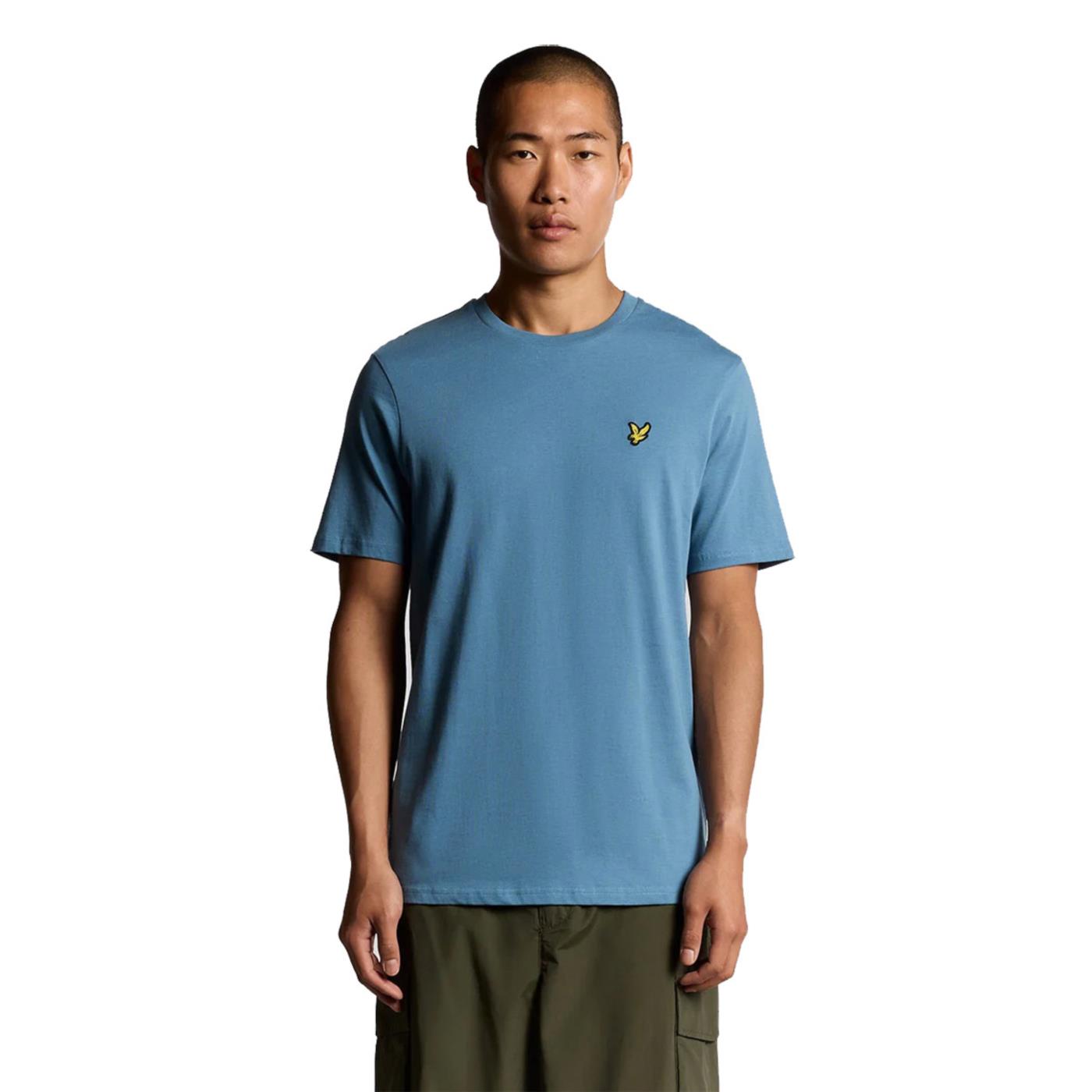 LYLE & SCOTT PLAIN T-SHIRT - Azzurro - immagine principale