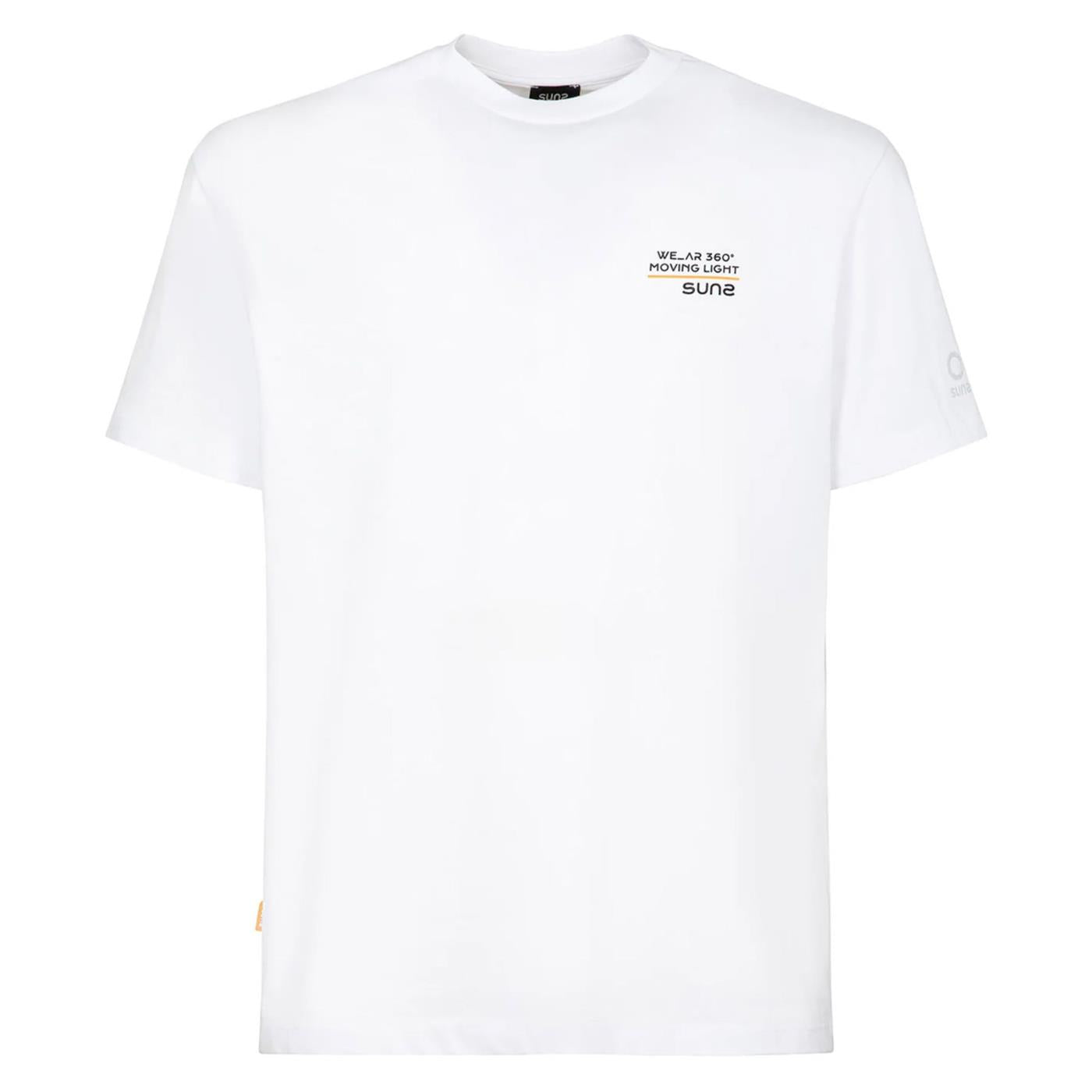 SUNS T-SHIRT PAOLO MOVING - Bianco - immagine principale
