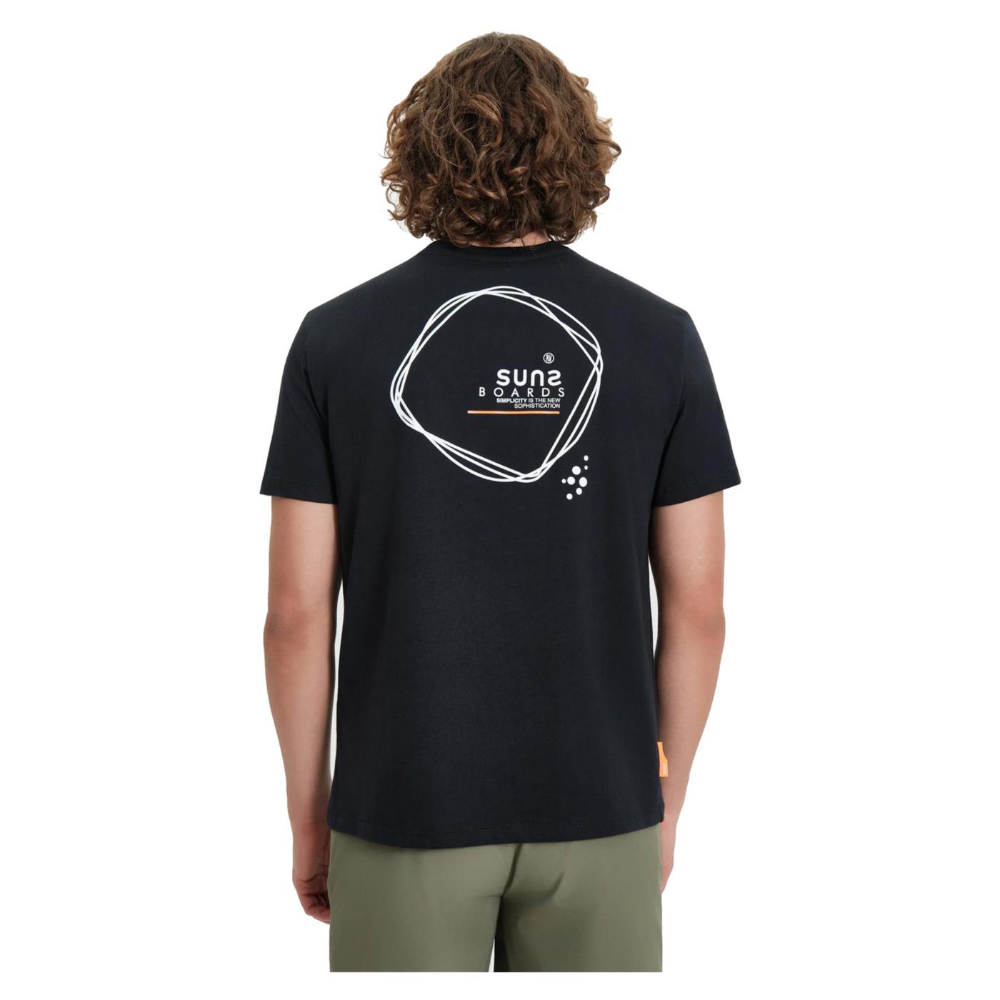 SUNS T-SHIRT PAOLO CRAZY - Blu - immagine principale