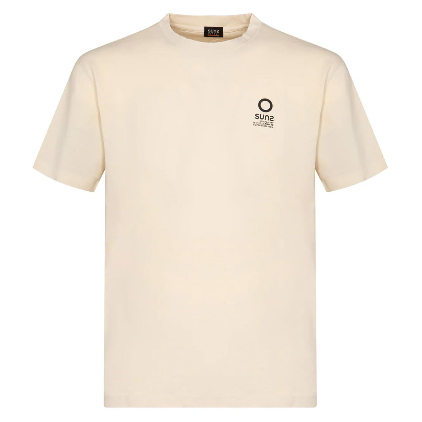 SUNS T-SHIRT PAOLO DYE - Beige - immagine principale