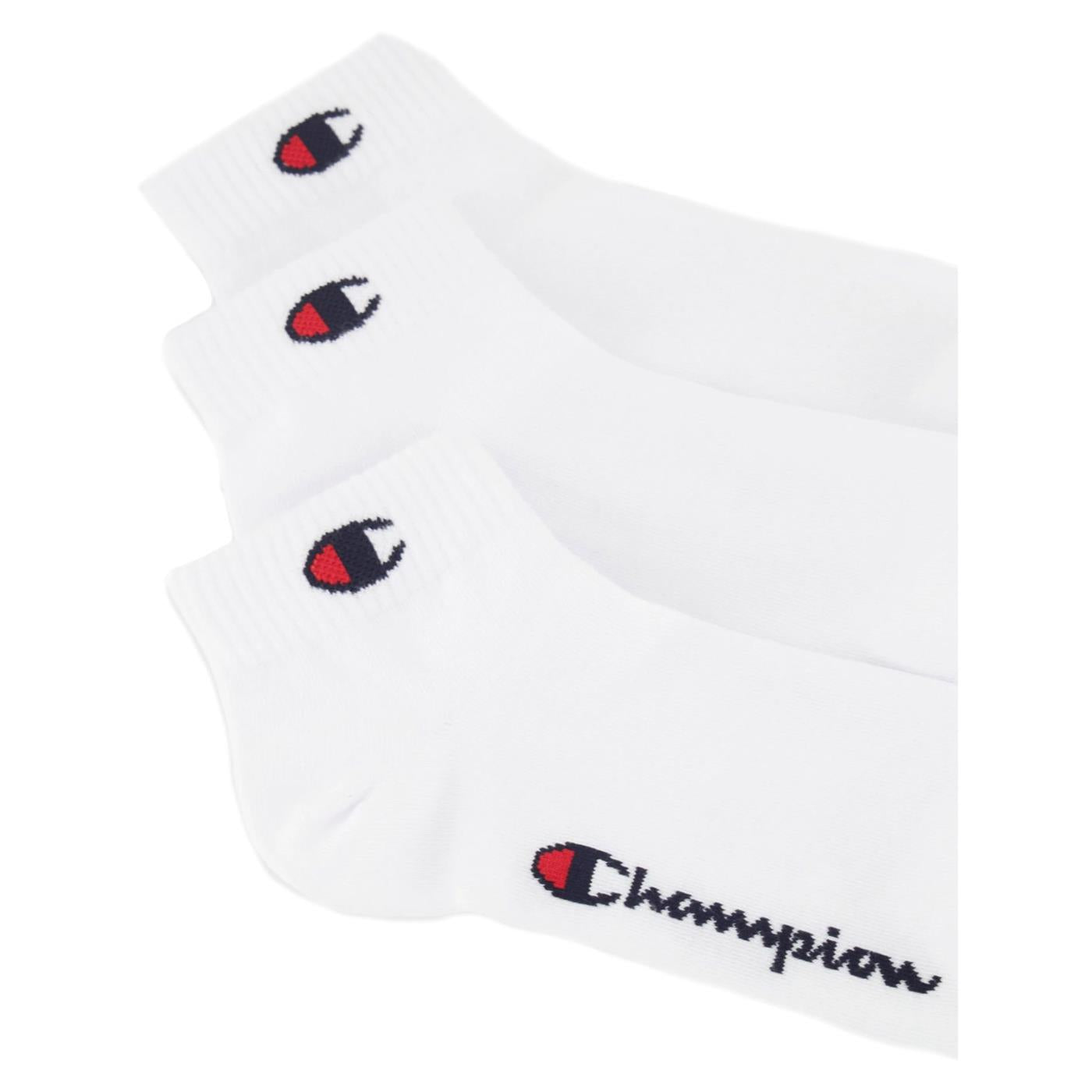 CHAMPION 3PK QUARTER SOCKS