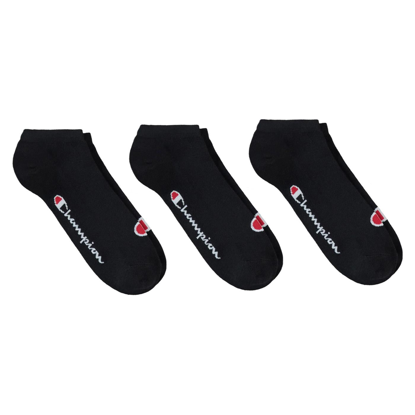 CHAMPION 3PK SNEAKER SOCKS