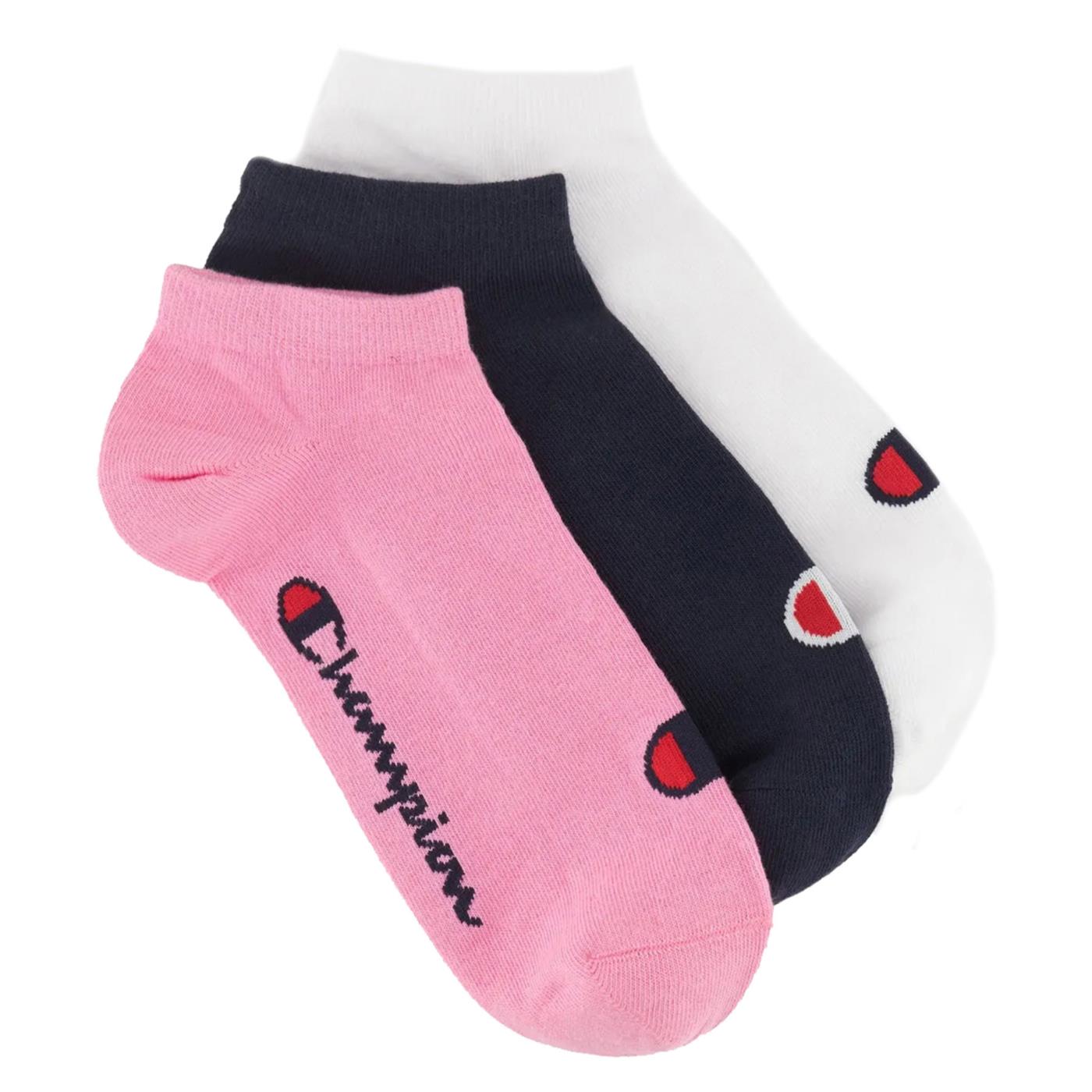 CHAMPION 3PK SNEAKER SOCKS