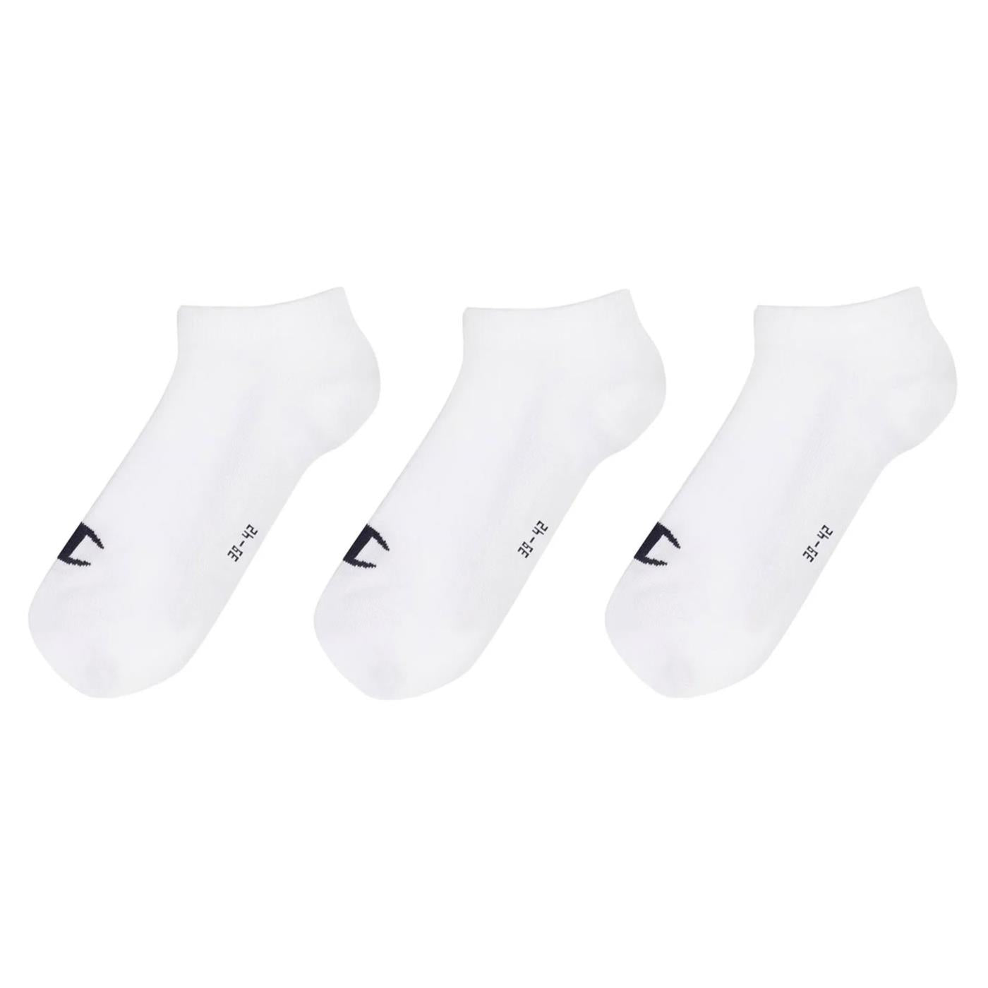 CHAMPION 3PK SNEAKER SOCKS
