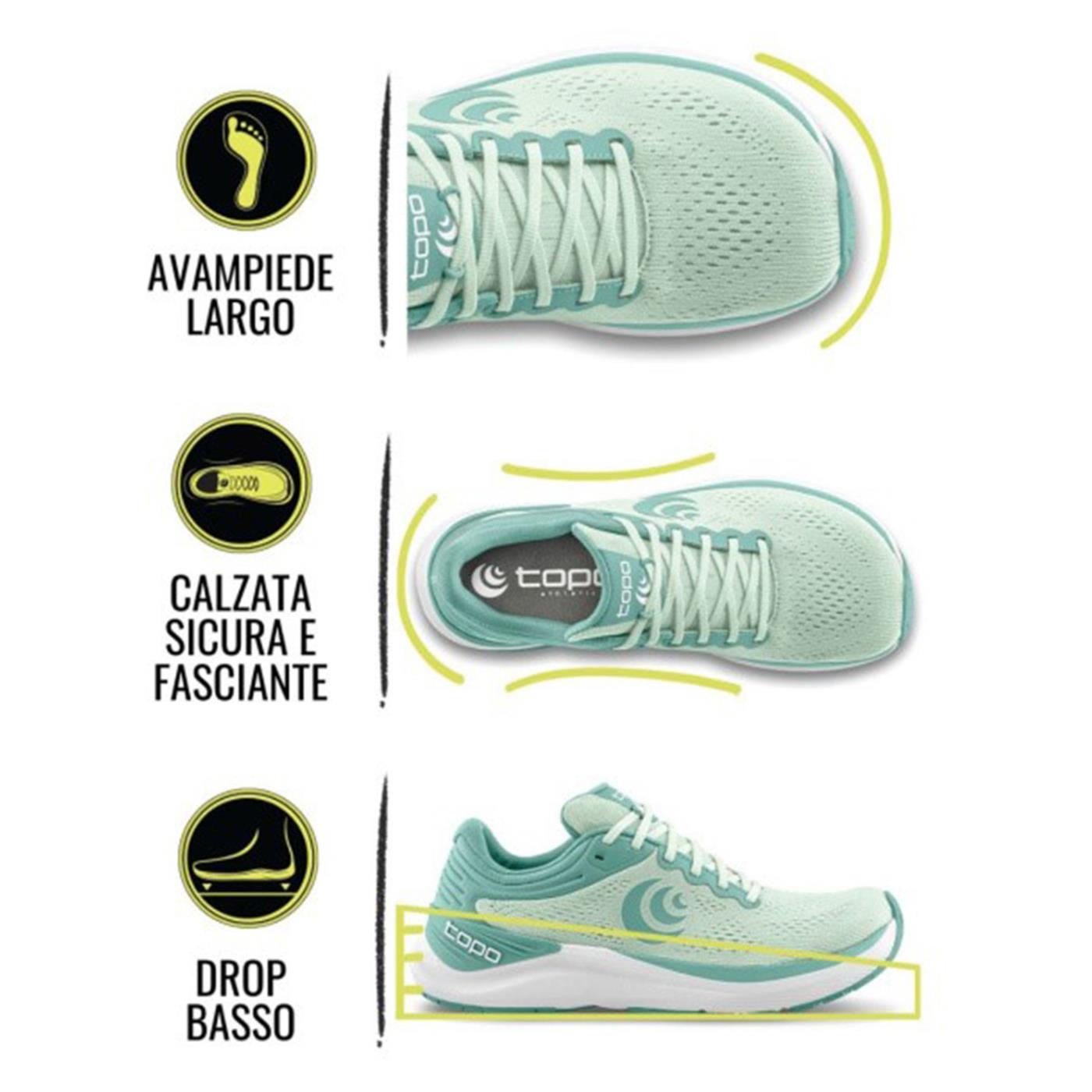 TOPO ATHLETIC ULTRAFLY 5 WOMAN DROP 5MM