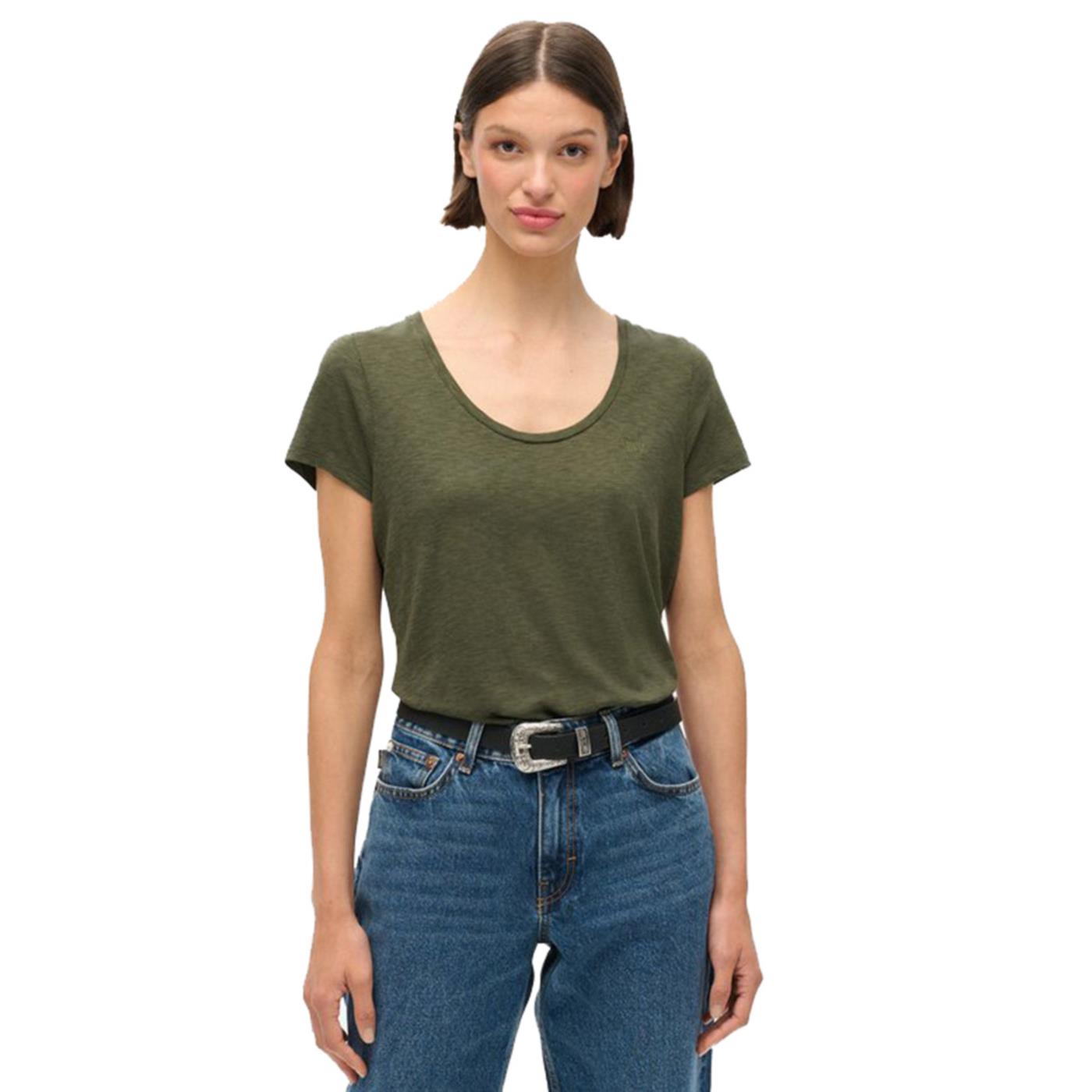 SUPERDRY W SCOOP NECK TEE