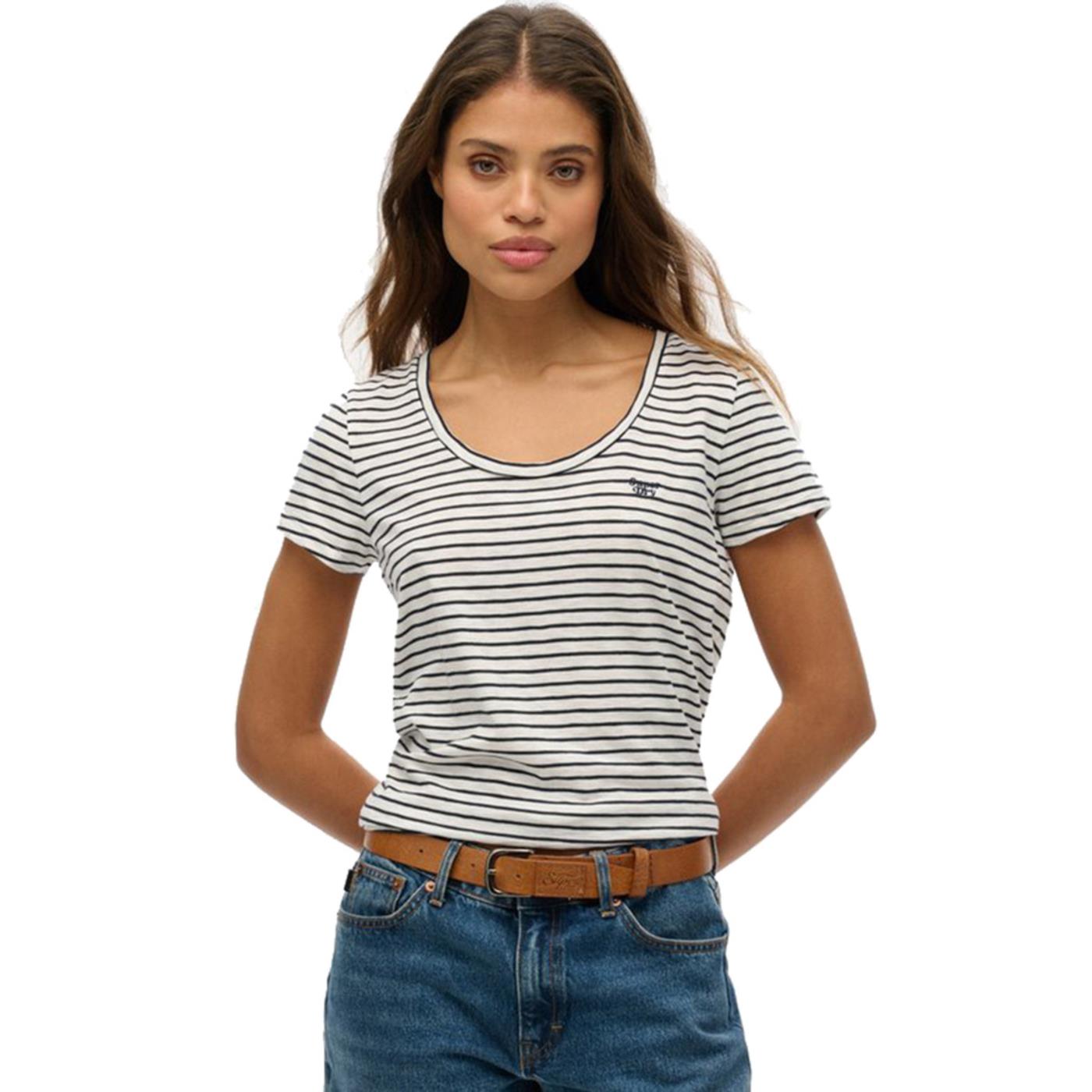 SUPERDRY W SCOOP NECK TEE
