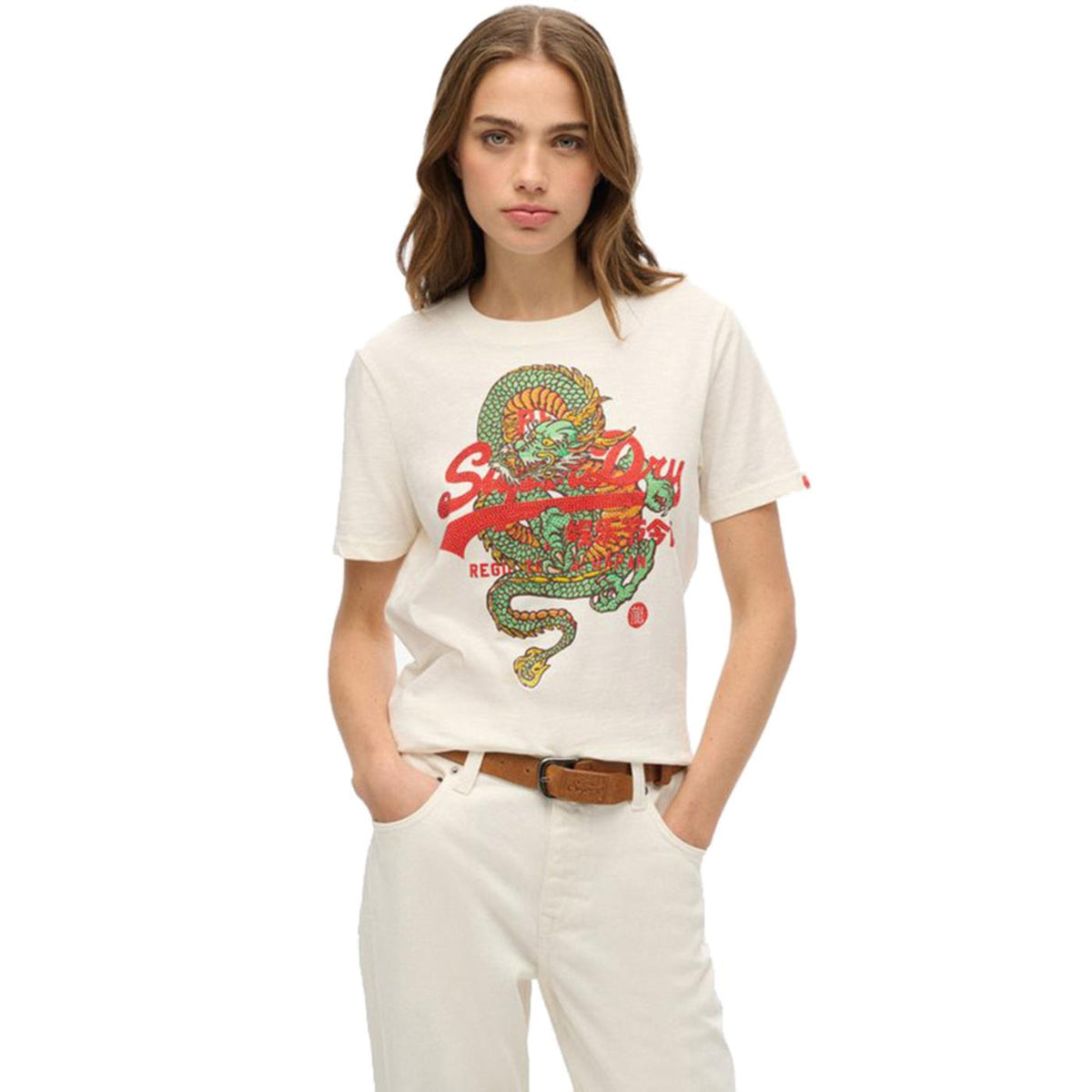 SUPERDRY W VL TOKYO RELAXED TEE
