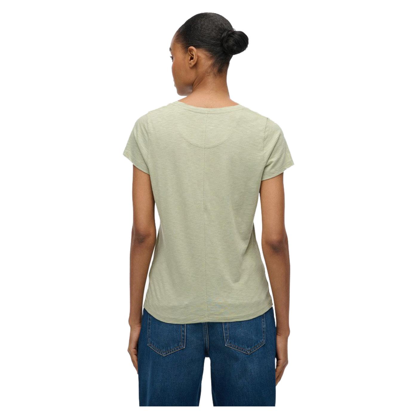 SUPERDRY STUDIOS SCOOP NECK TEE - Verde - vista 2