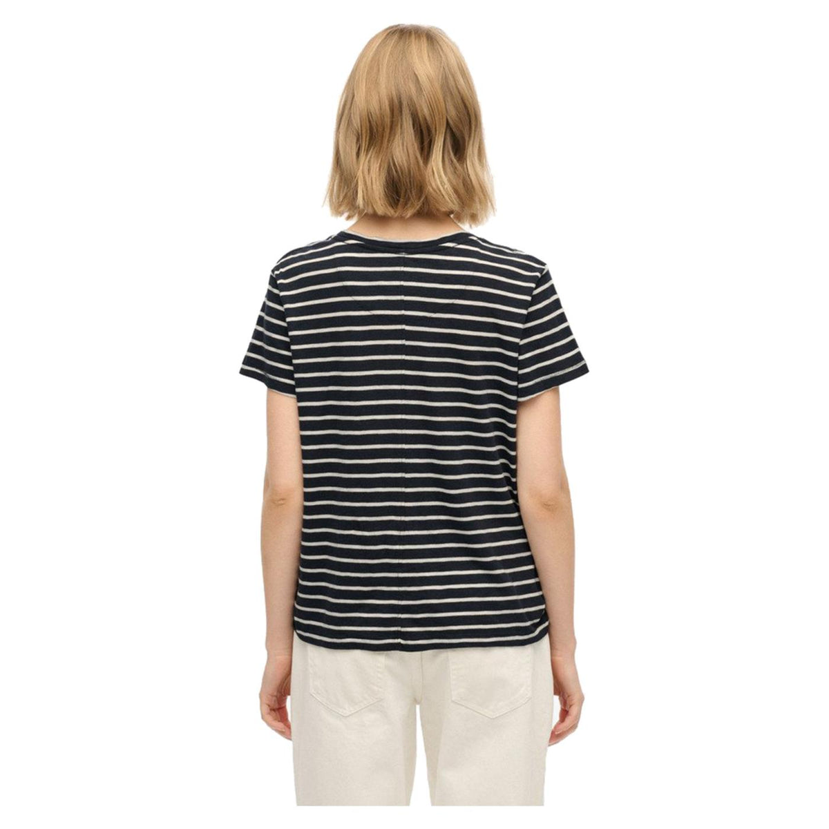 SUPERDRY STUDIOS SLUB EMB VEE TEE - seconda immagine