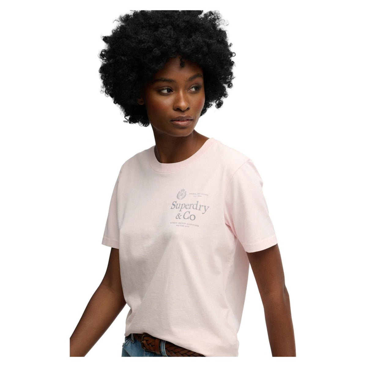 SUPERDRY LUXE CASUAL RLXD W TEE - seconda immagine