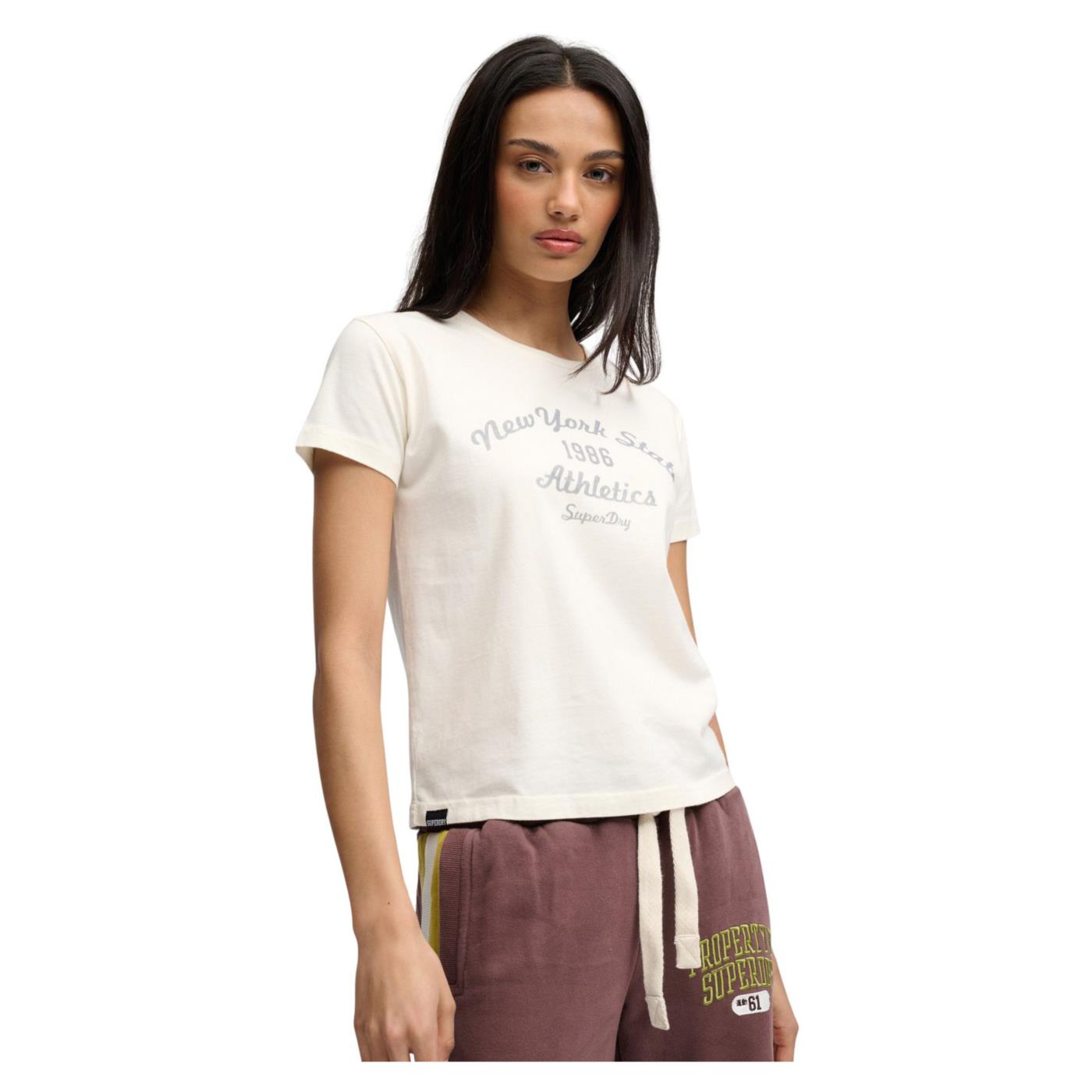 SUPERDRY FITTED GRAPHIC W TEE - immagine principale