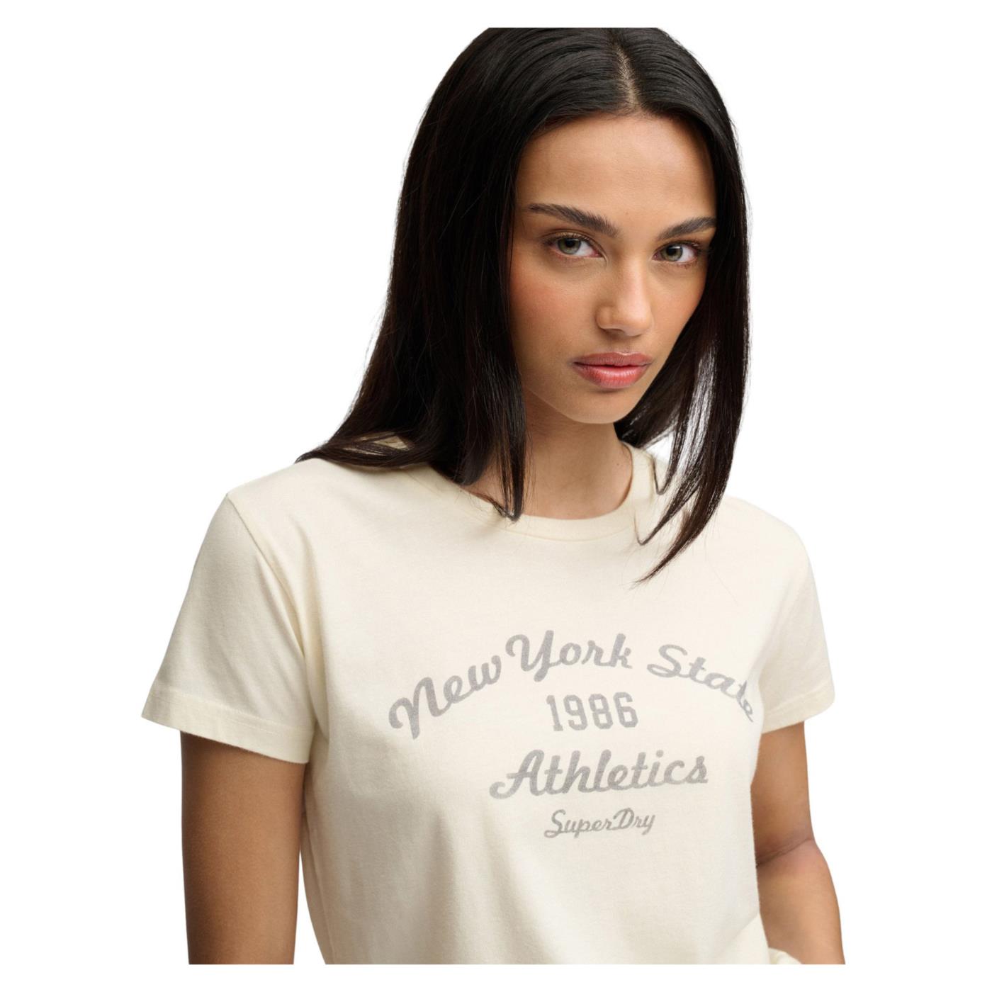 SUPERDRY FITTED GRAPHIC W TEE - vista 2