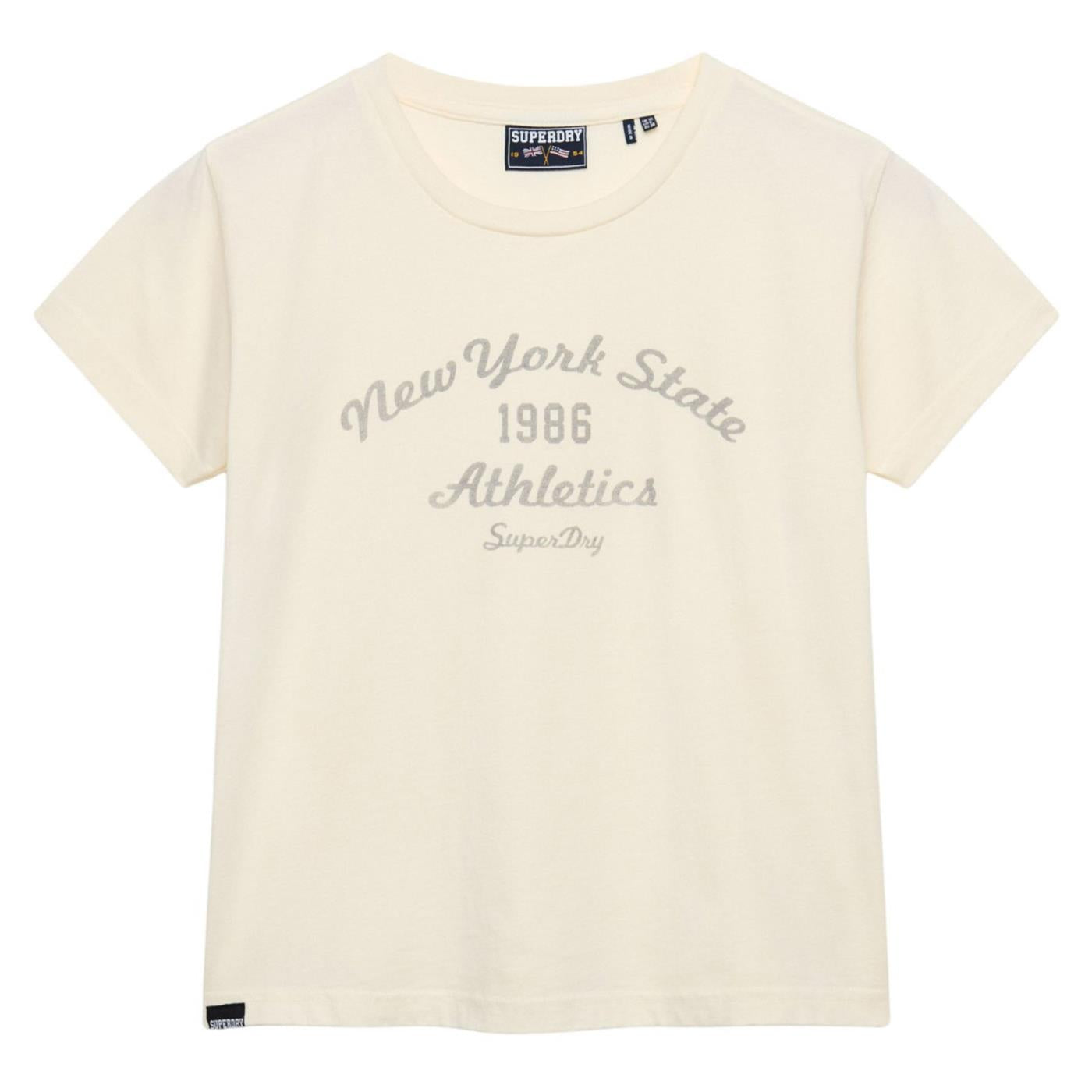 SUPERDRY FITTED GRAPHIC W TEE - vista 4