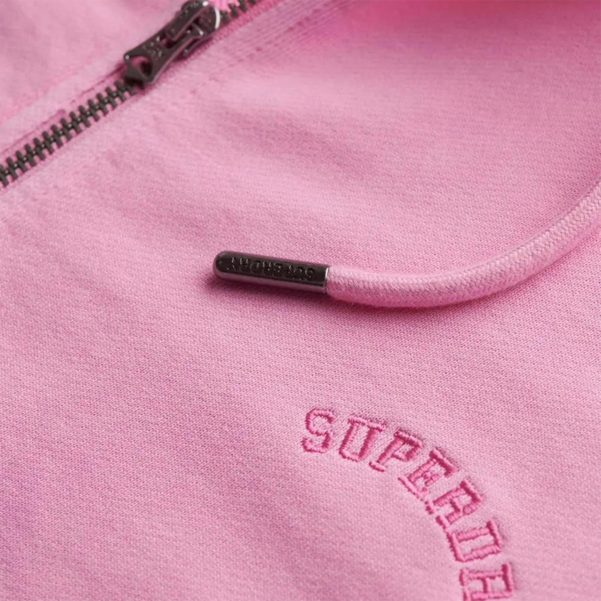 SUPERDRY W ESSENTIAL LOGO FZ HOOD - seconda immagine
