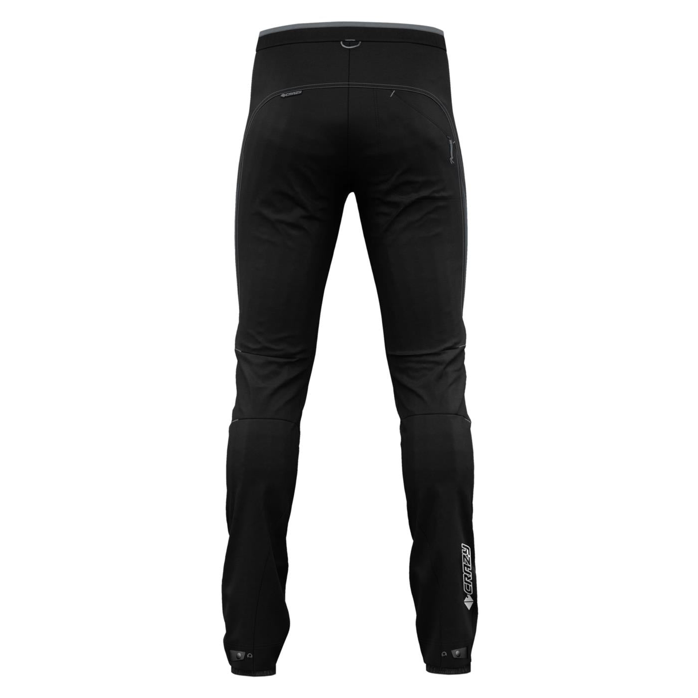 CRAZY IDEA PANT VIPER - Nero - vista 2