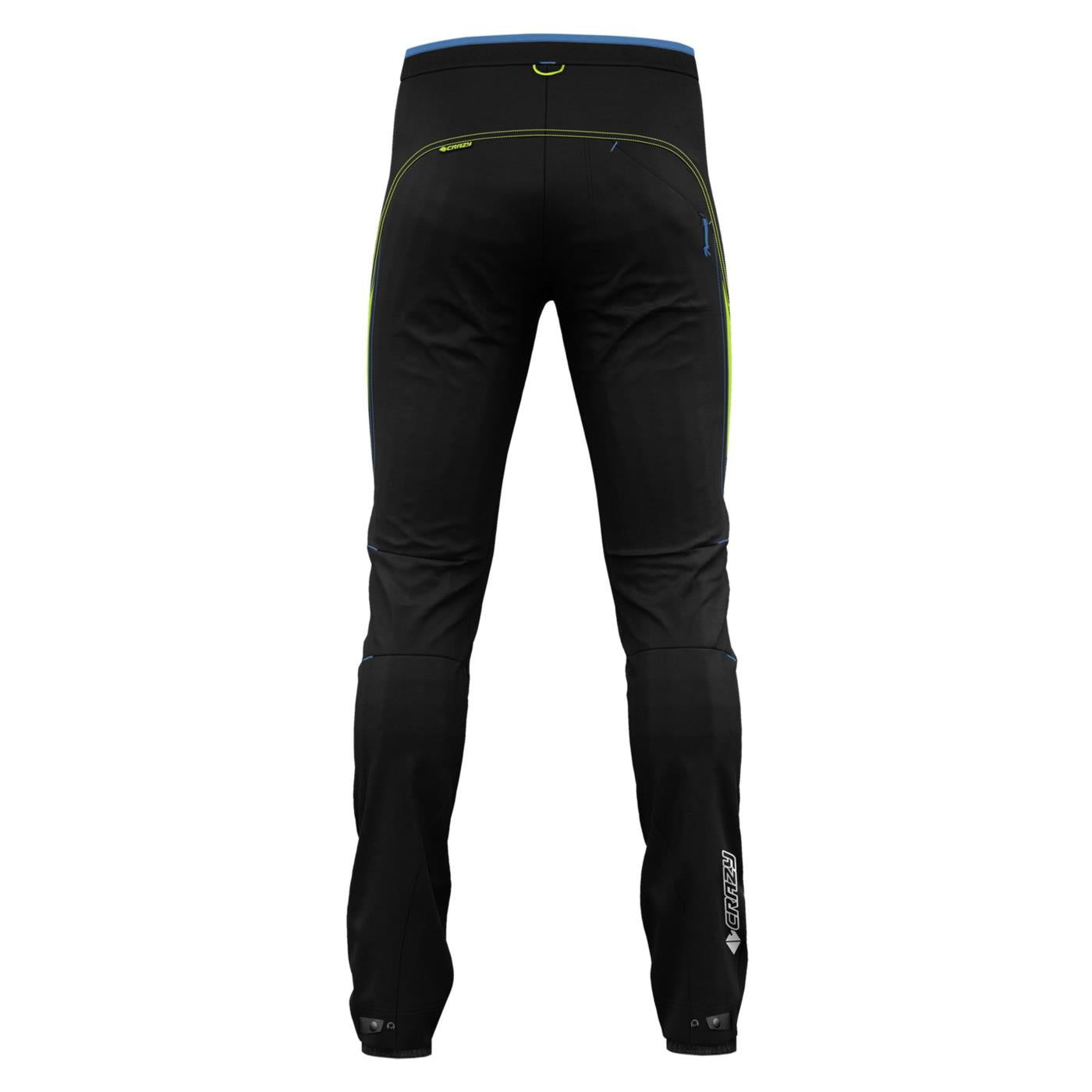 CRAZY IDEA PANT VIPER - Nero - vista 2