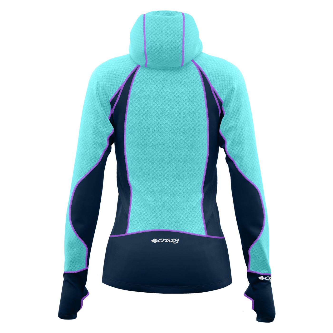 CRAZY IDEA PULL INSPIRE WOMAN - Turchese - vista 2
